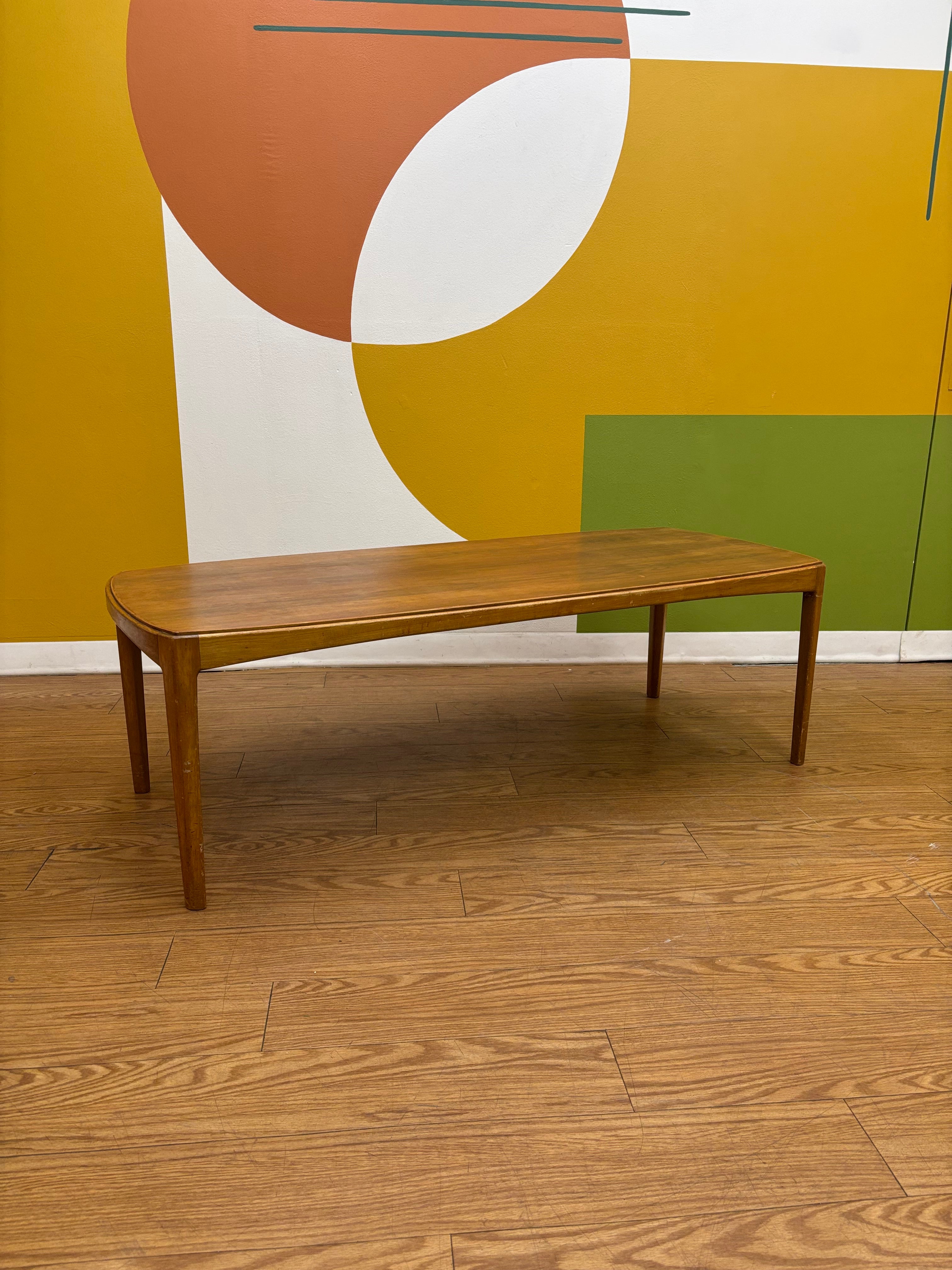 Wood Rectangular Coffee Table