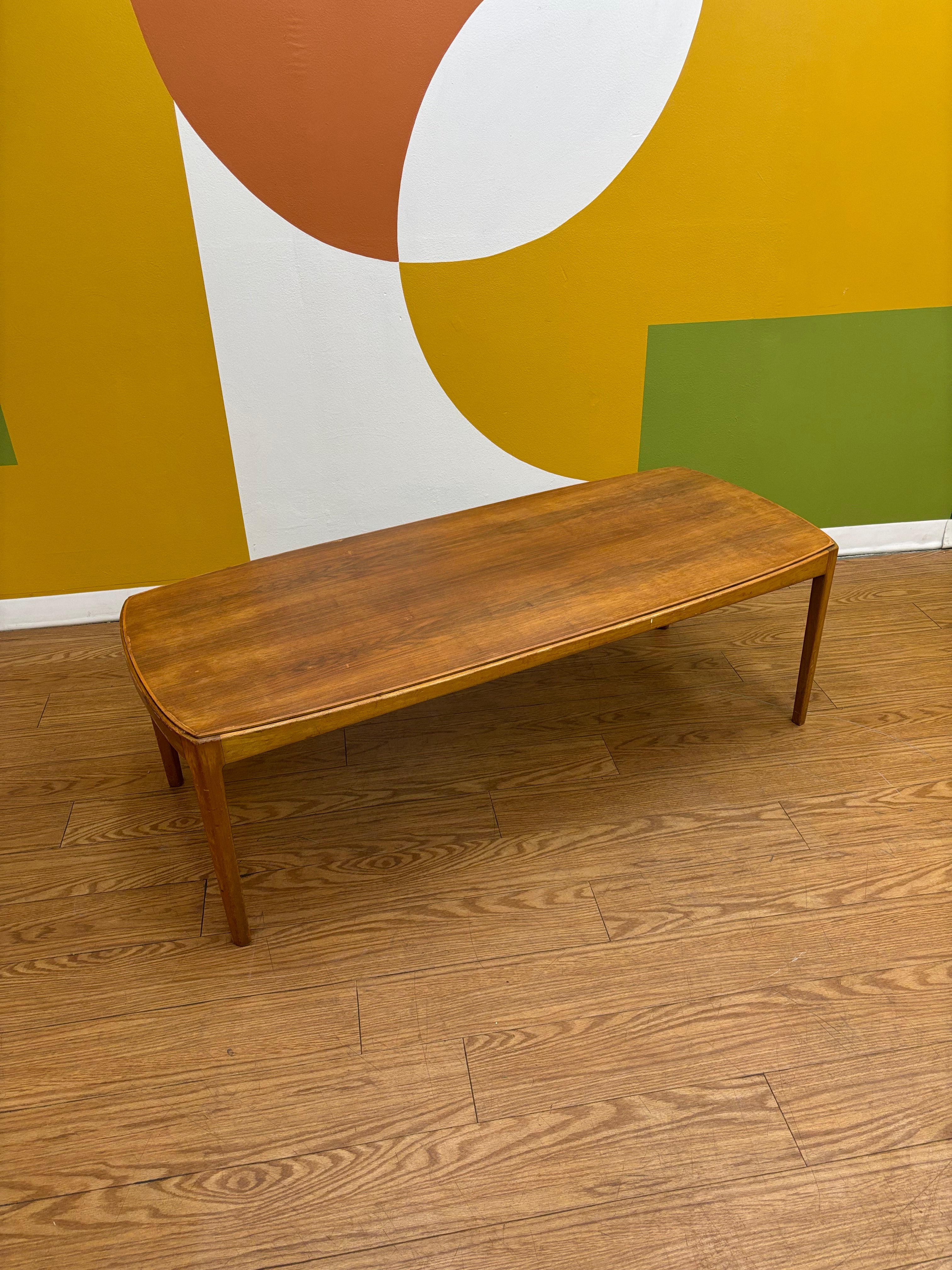 Wood Rectangular Coffee Table