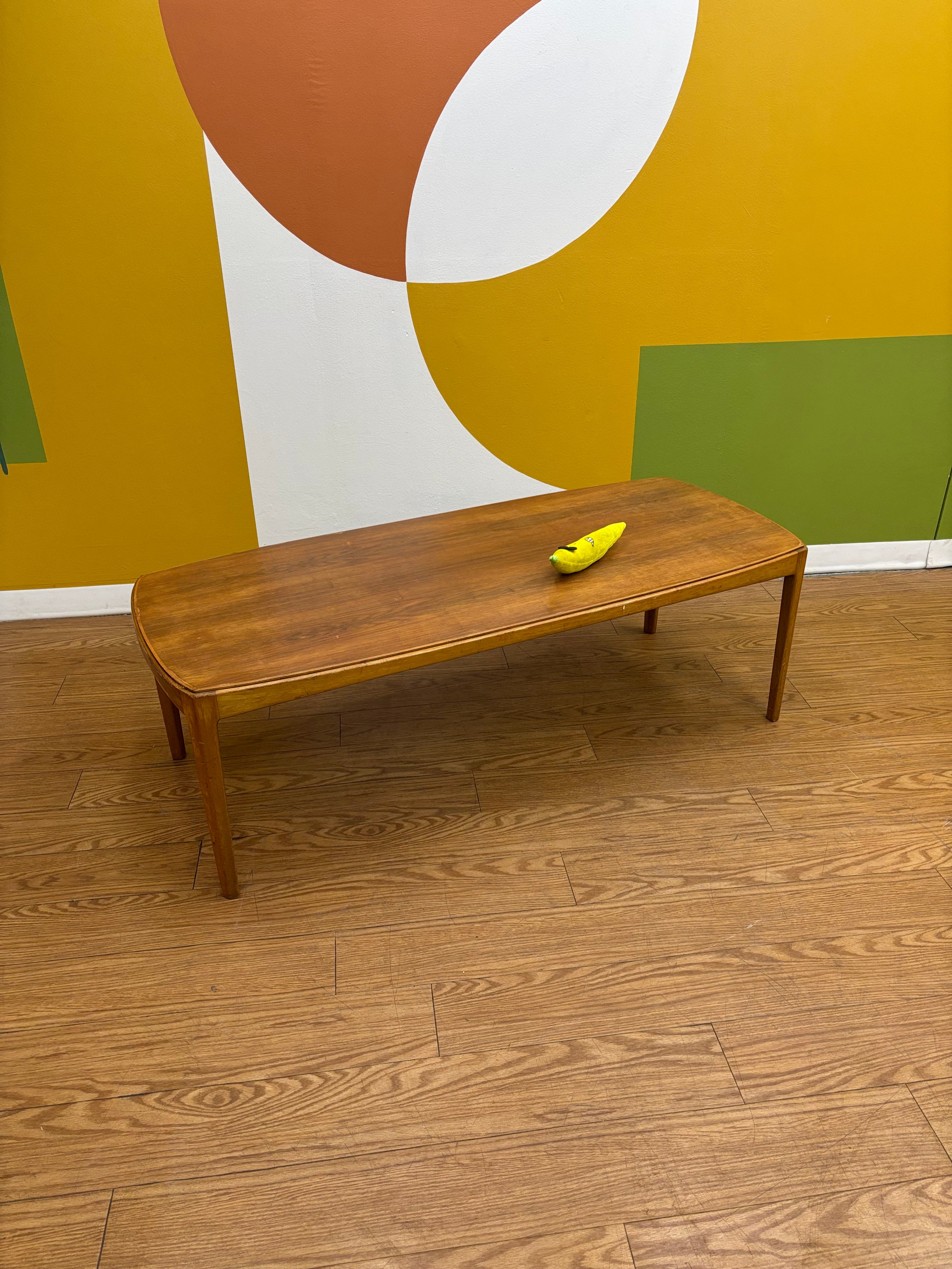 Wood Rectangular Coffee Table