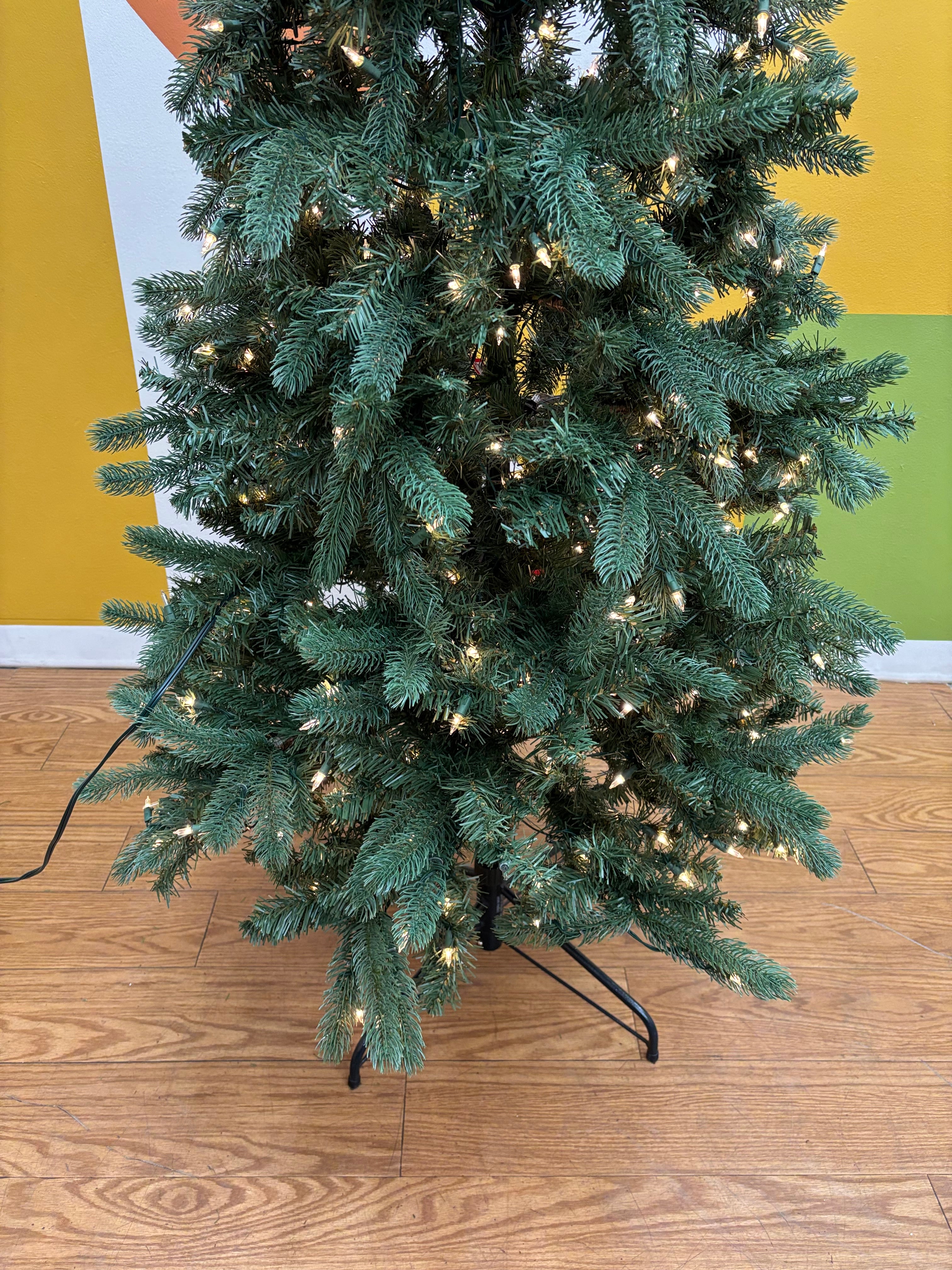 6.5' Faux Light Up Tree