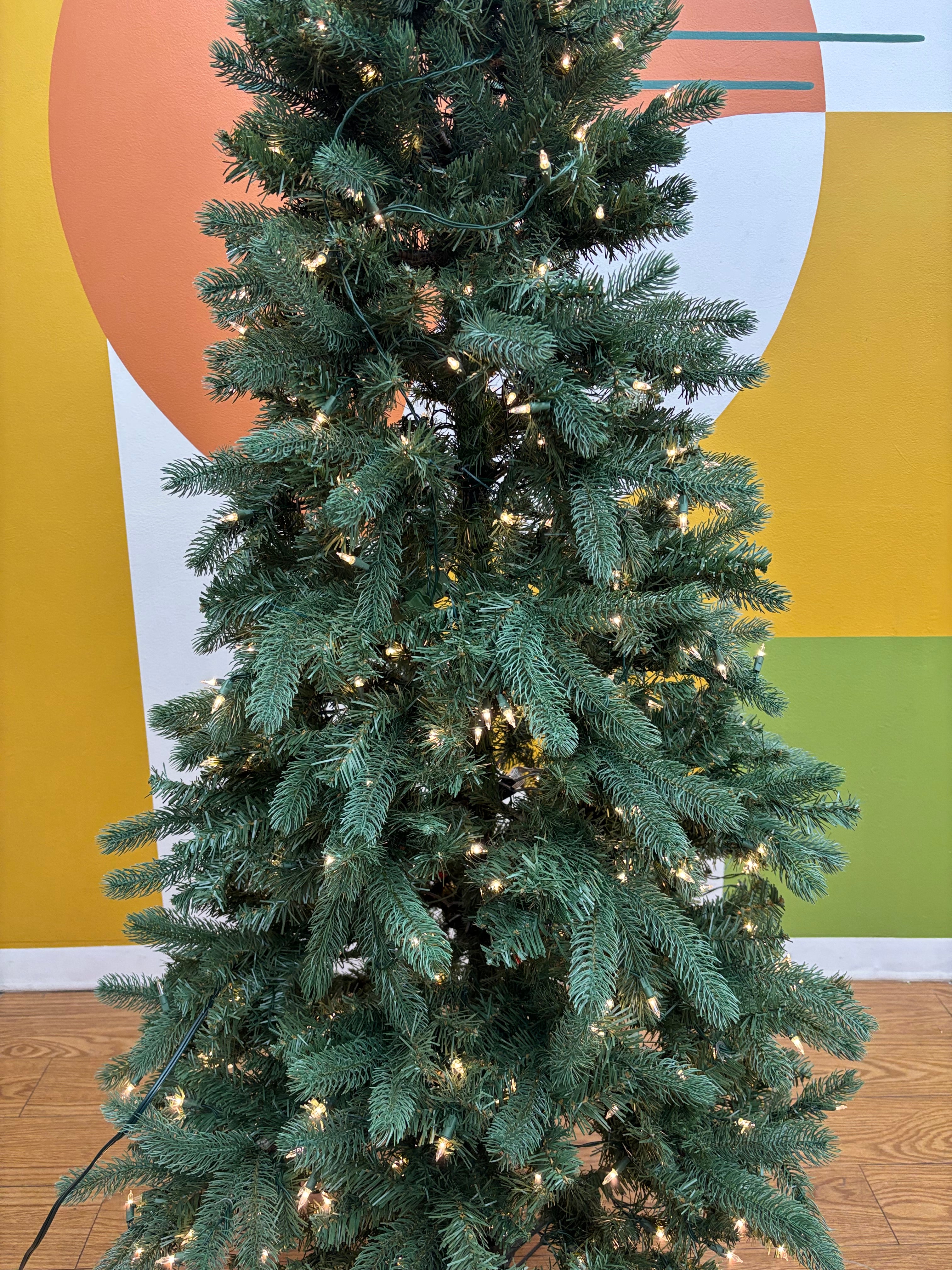 6.5' Faux Light Up Tree