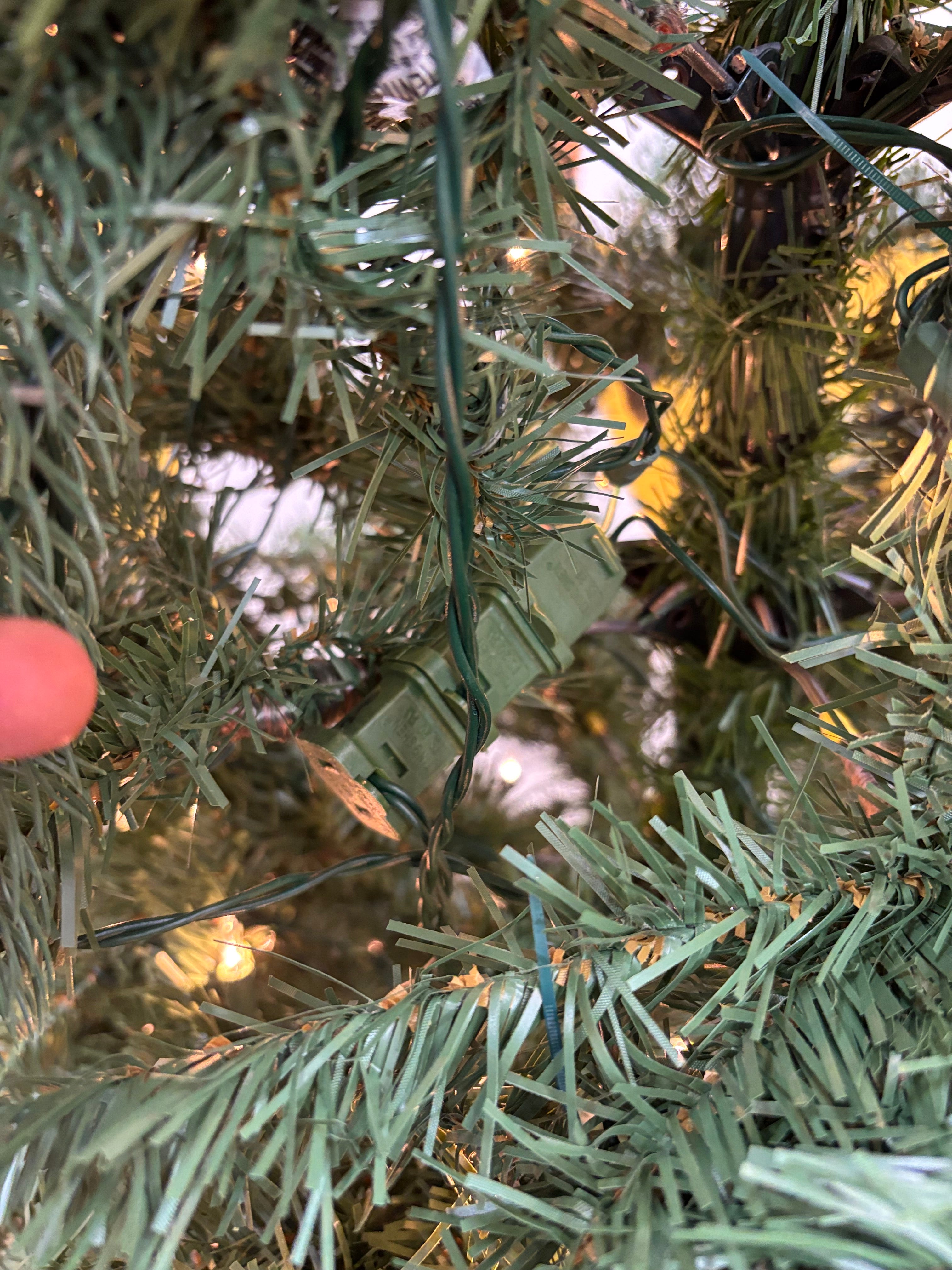 6.5' Faux Light Up Tree