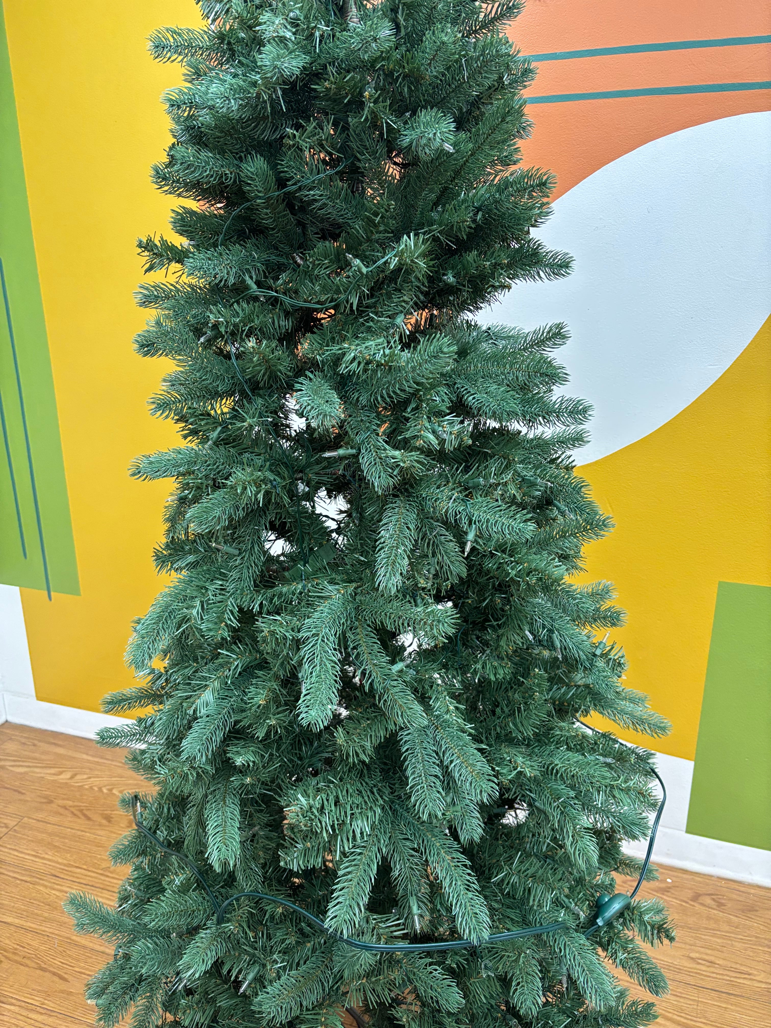 6.5' Faux Light Up Tree