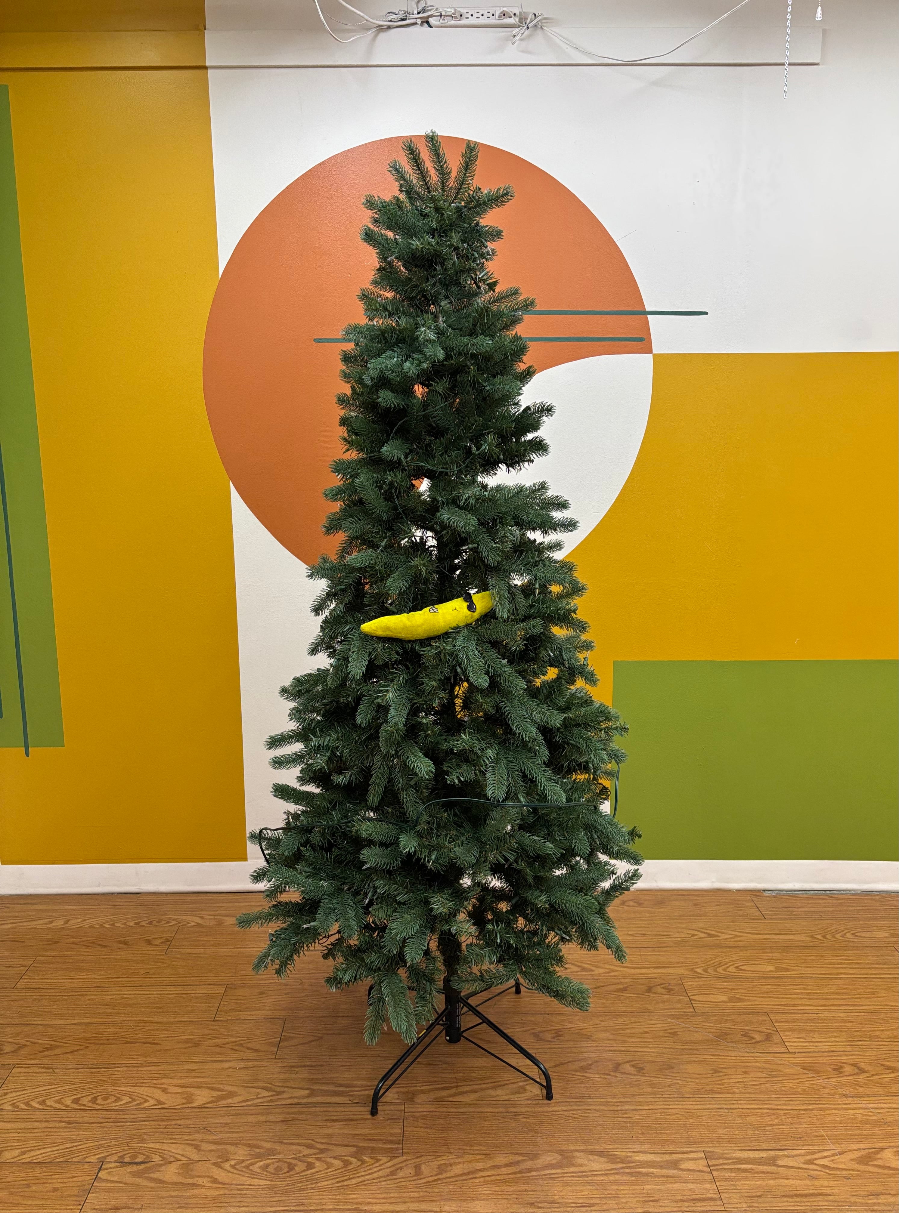 6.5' Faux Light Up Tree