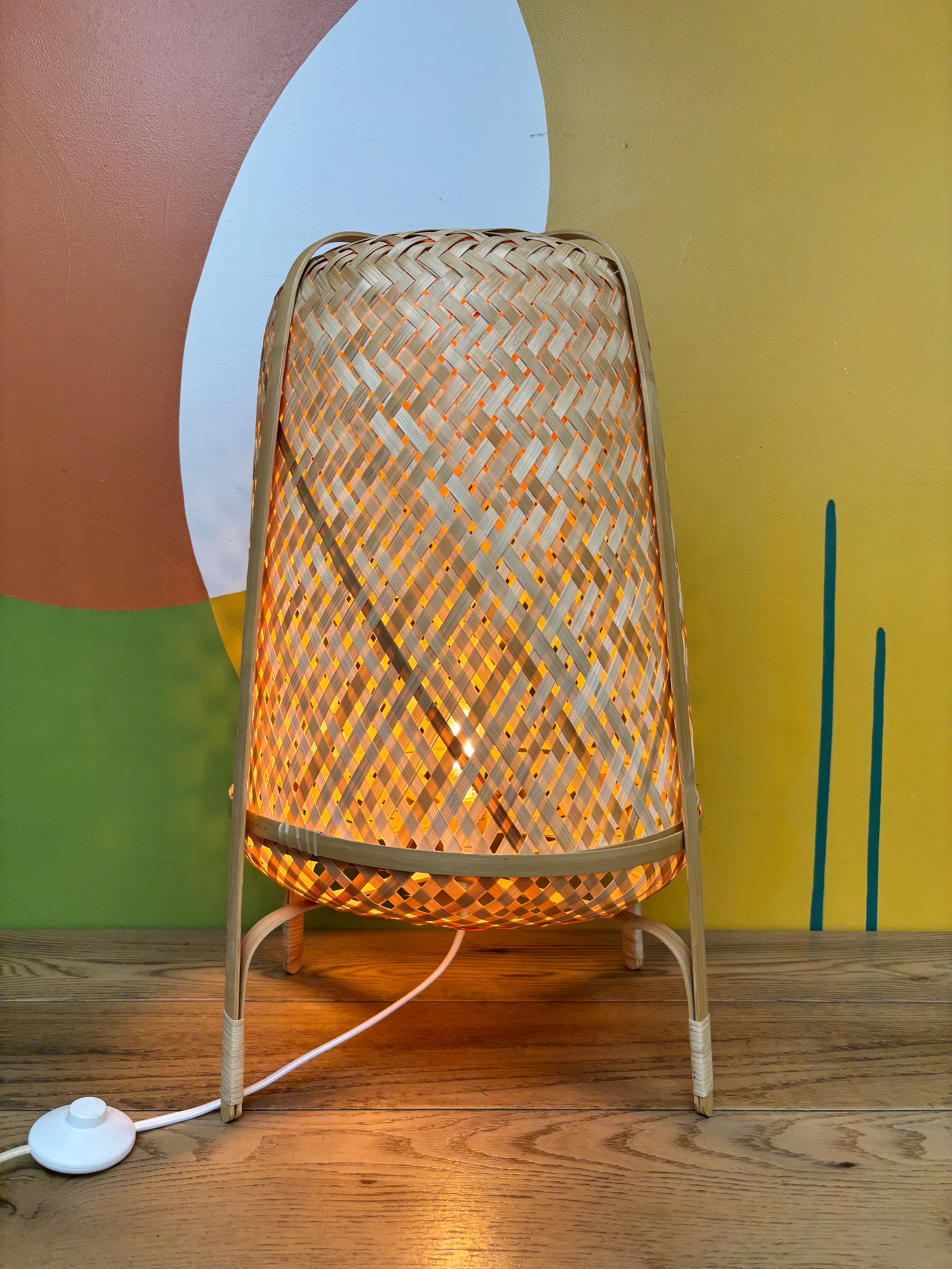 IKEA Bamboo Floor Lamp
