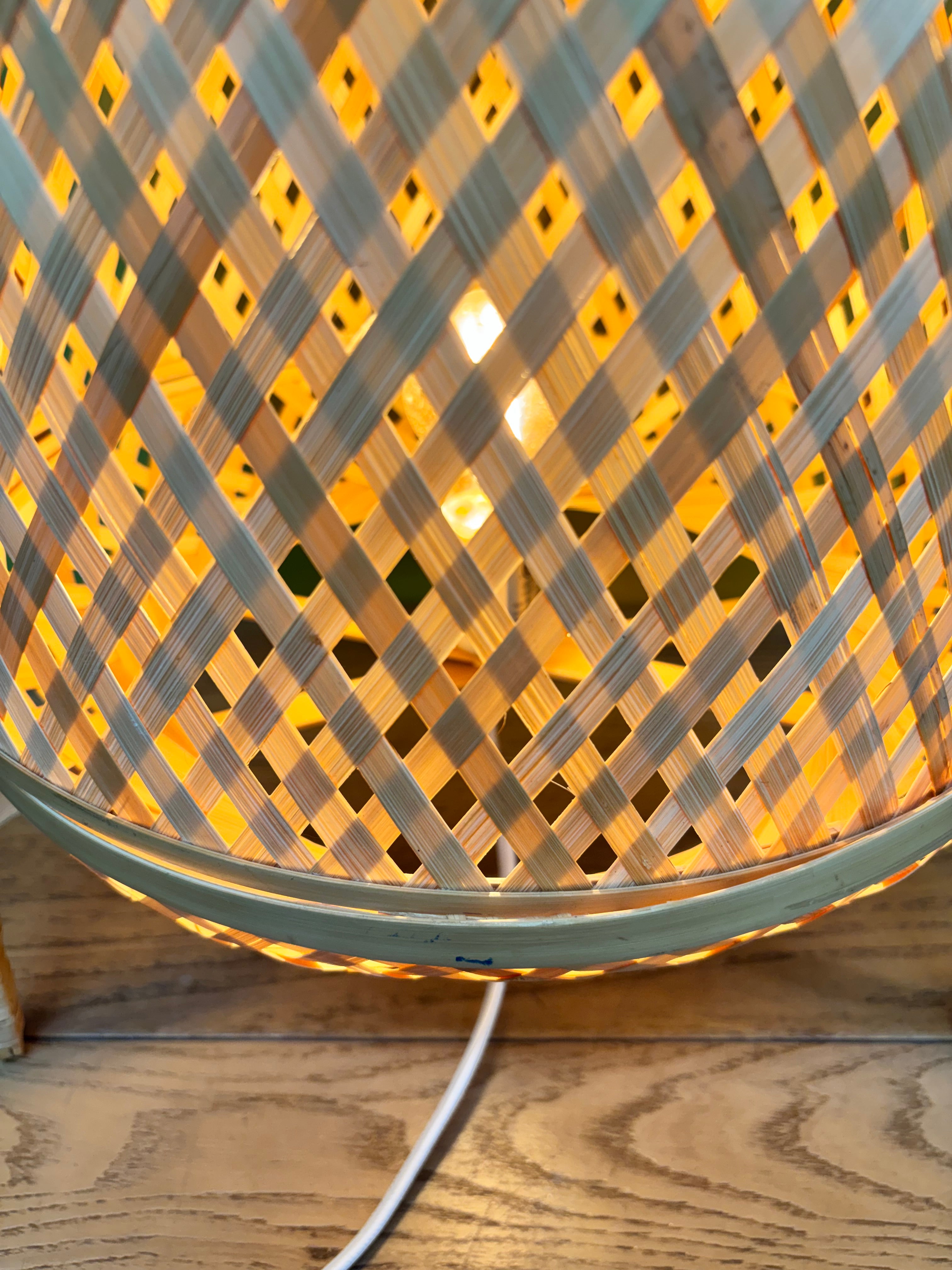 IKEA Bamboo Floor Lamp