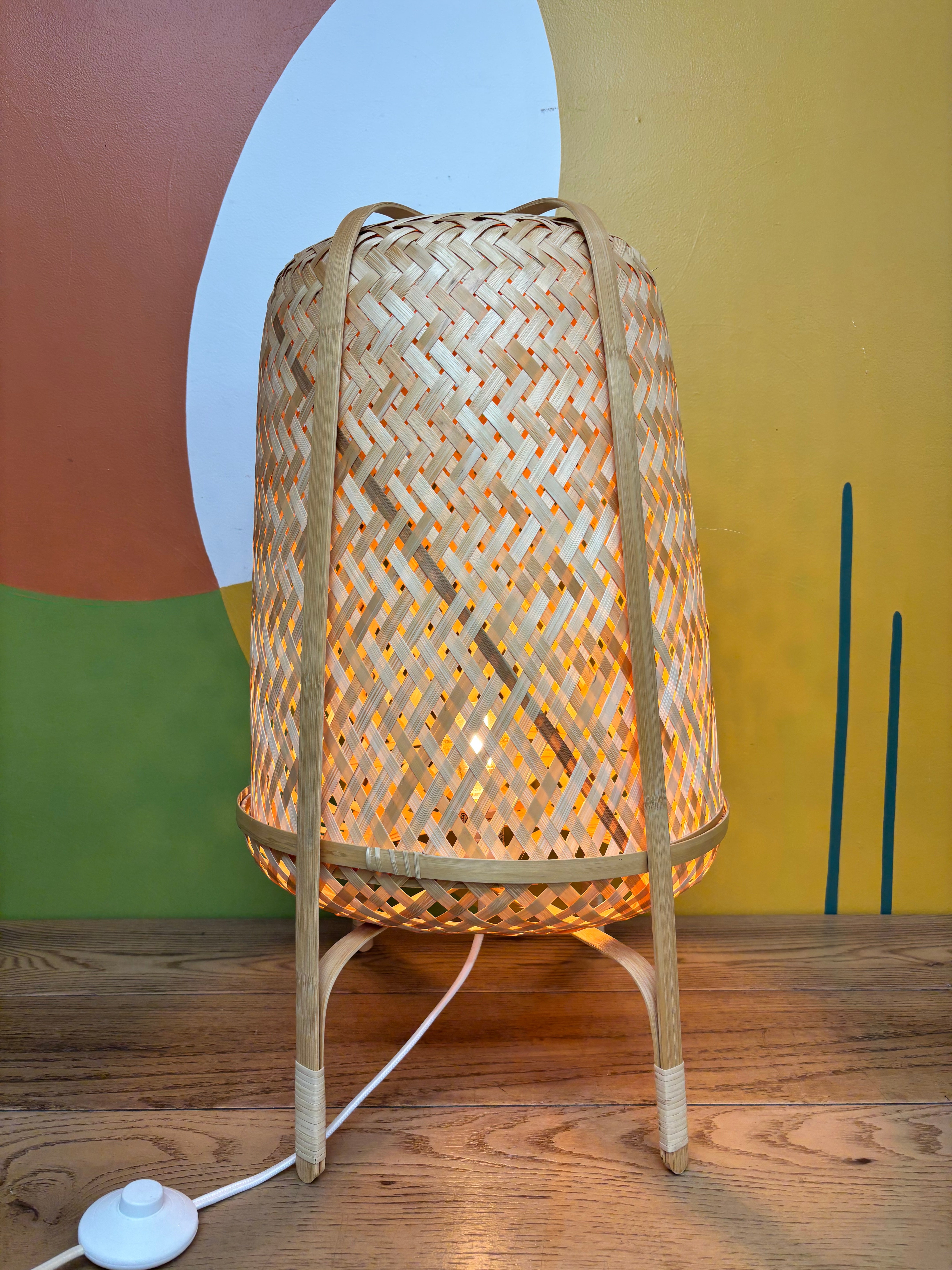 IKEA Bamboo Floor Lamp