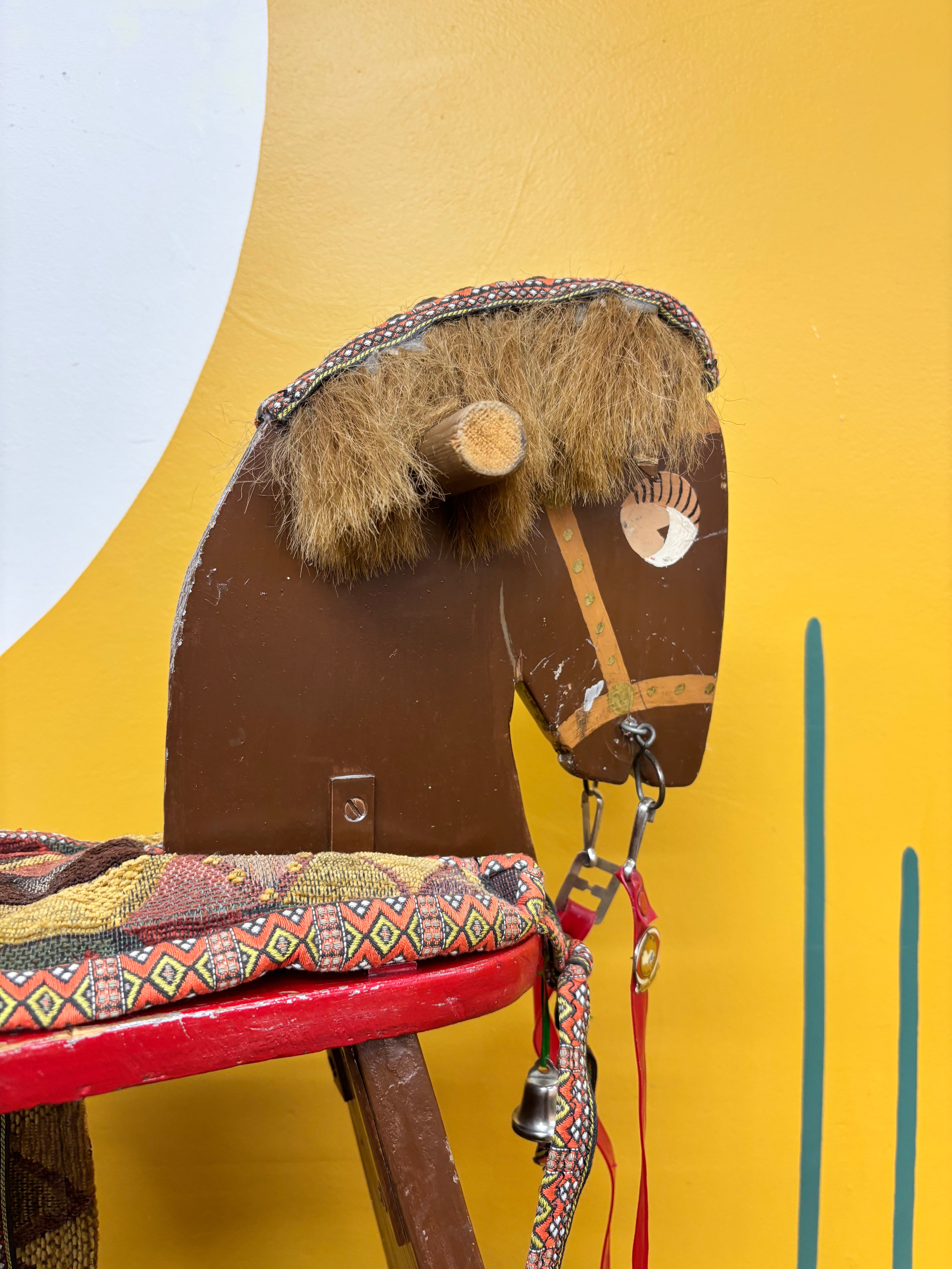 Wood Rocking Horse
