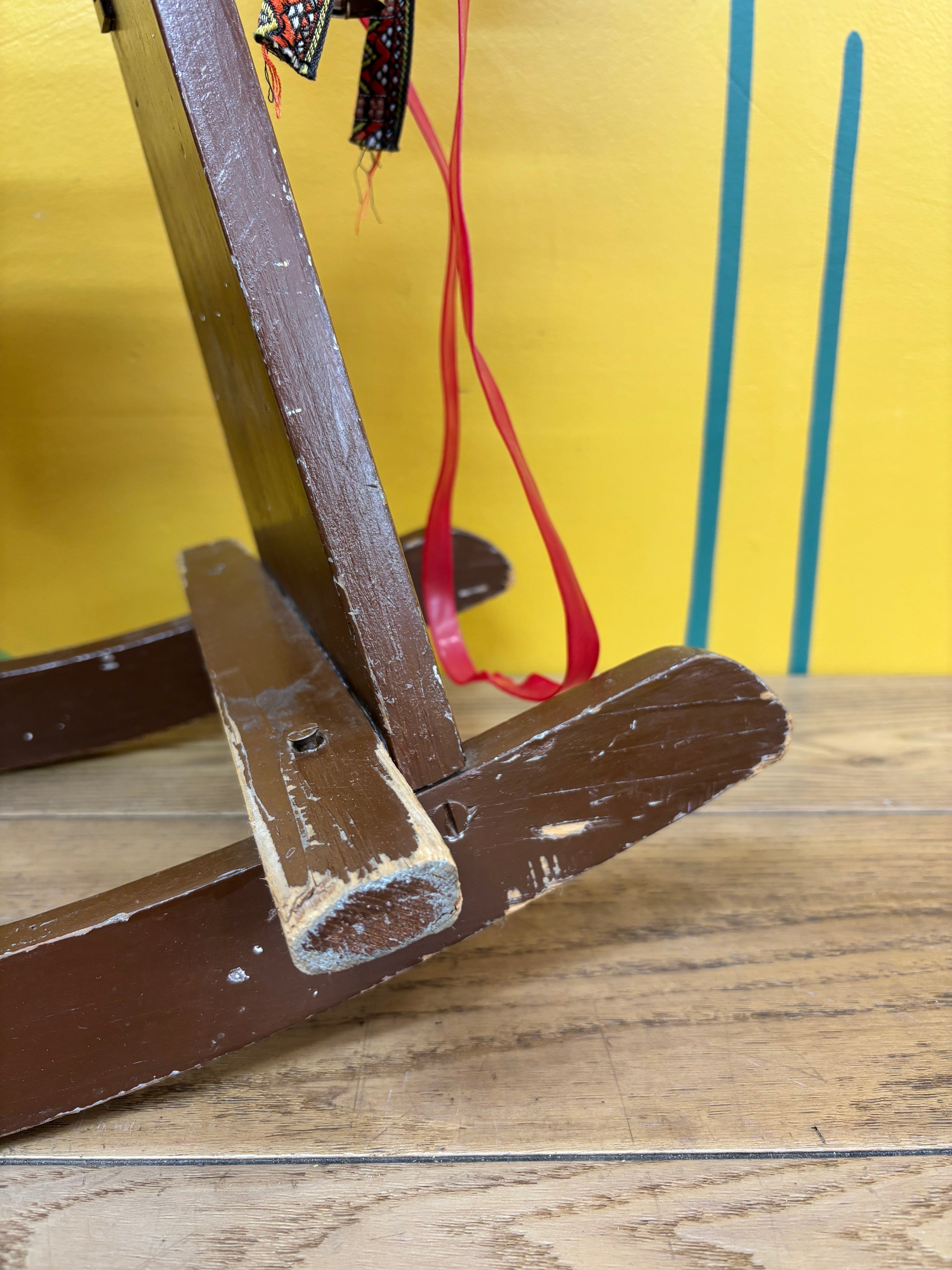 Wood Rocking Horse