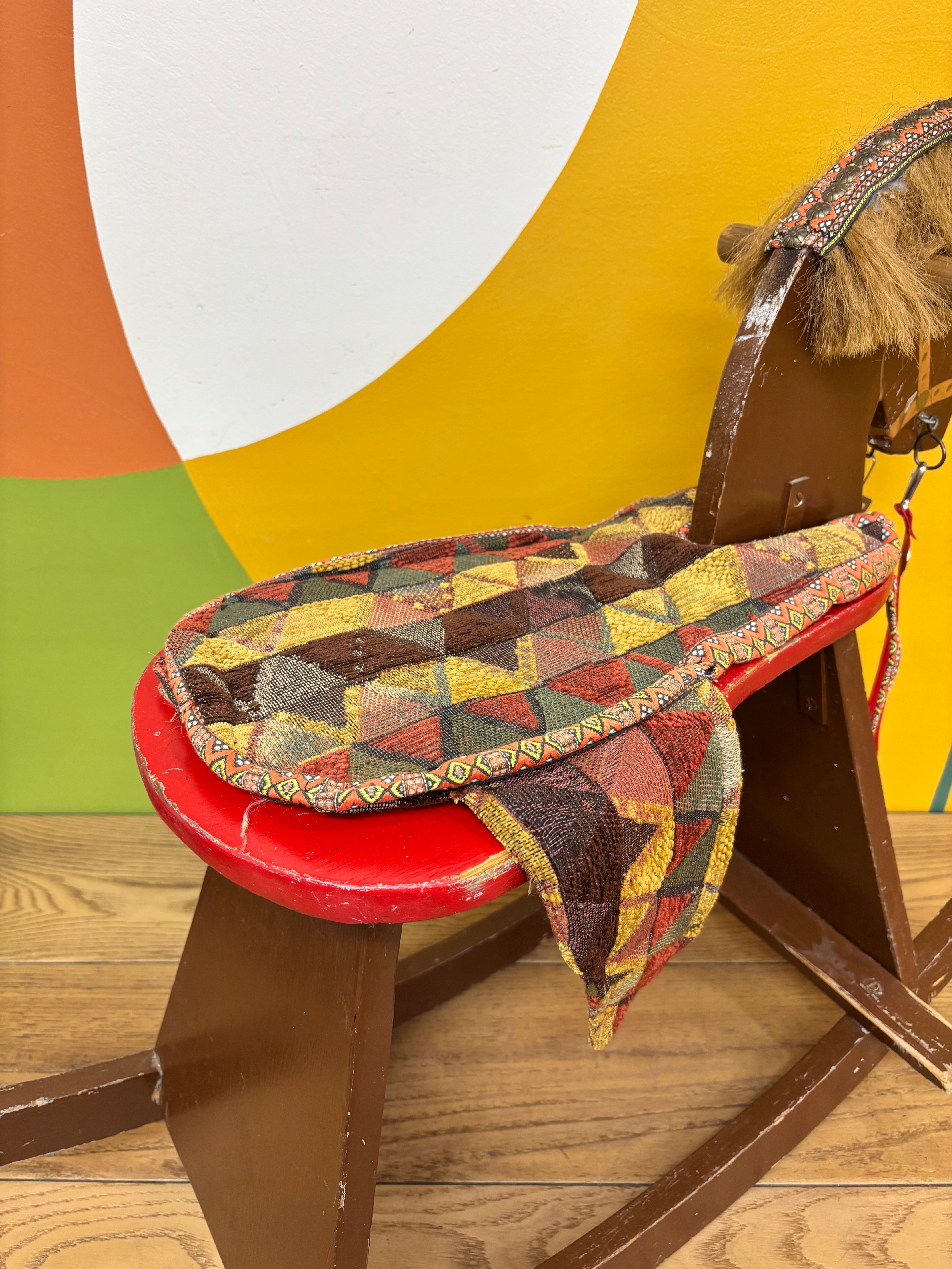 Wood Rocking Horse