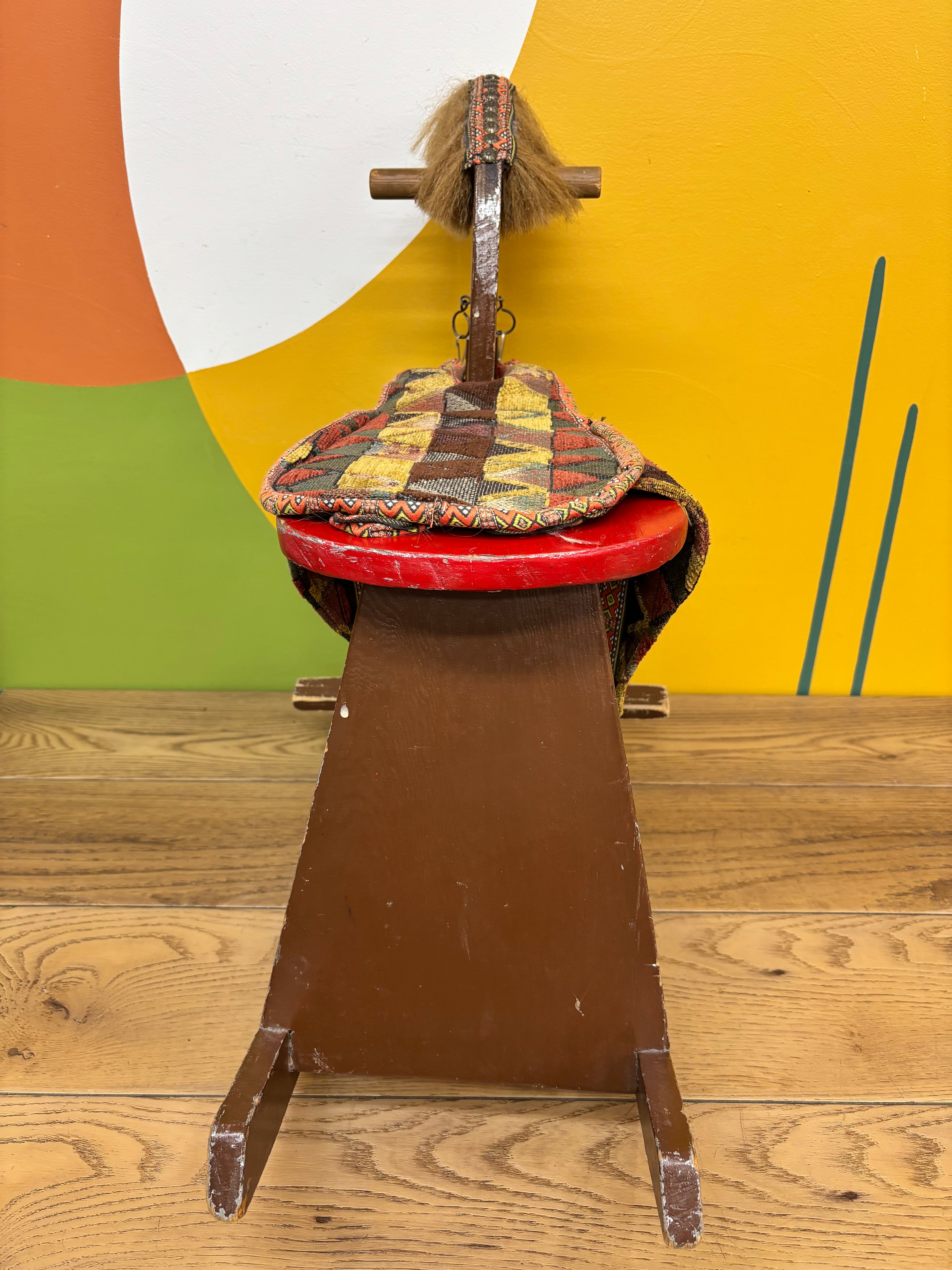 Wood Rocking Horse