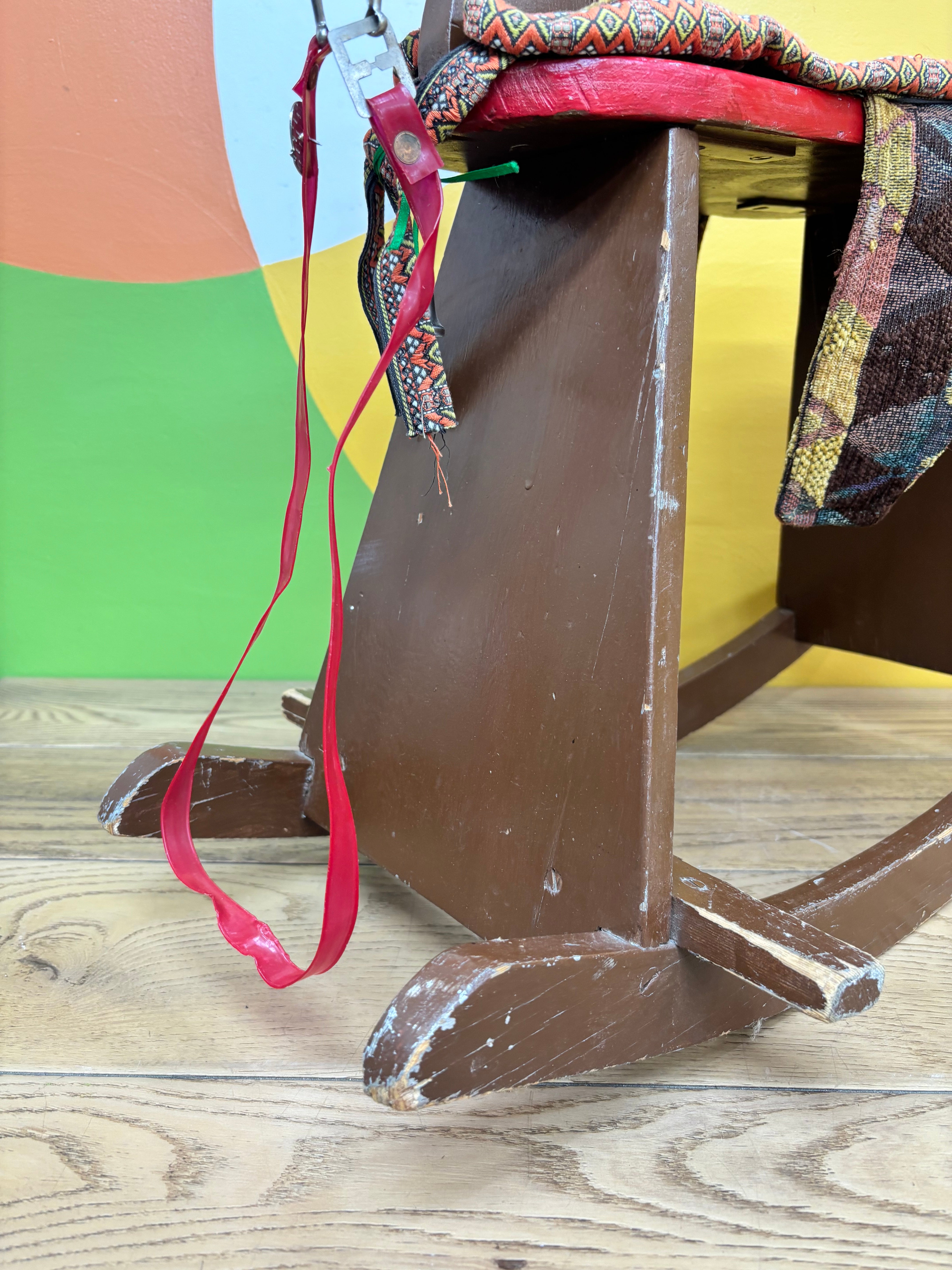 Wood Rocking Horse