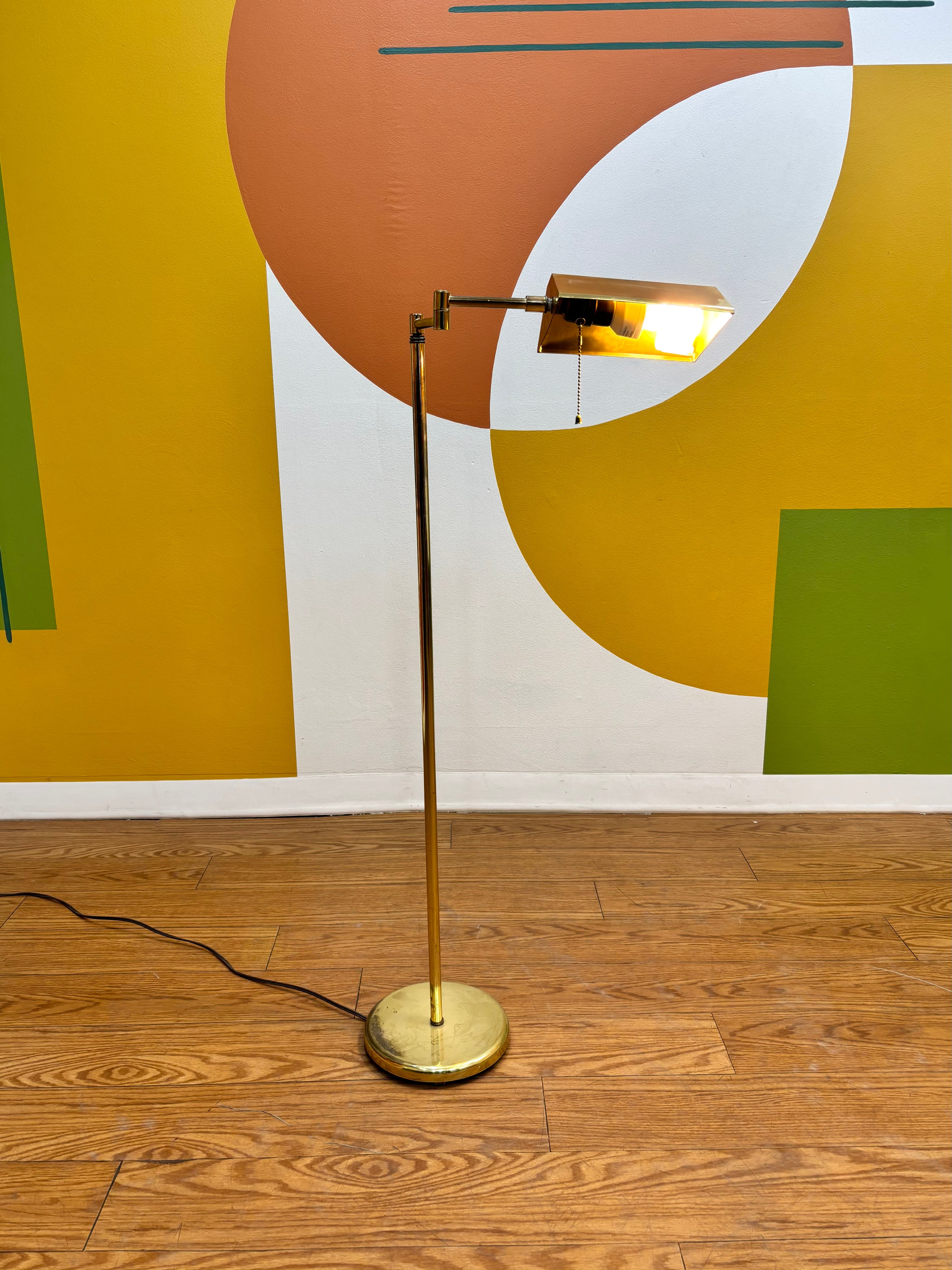 Brass Floor Lamp