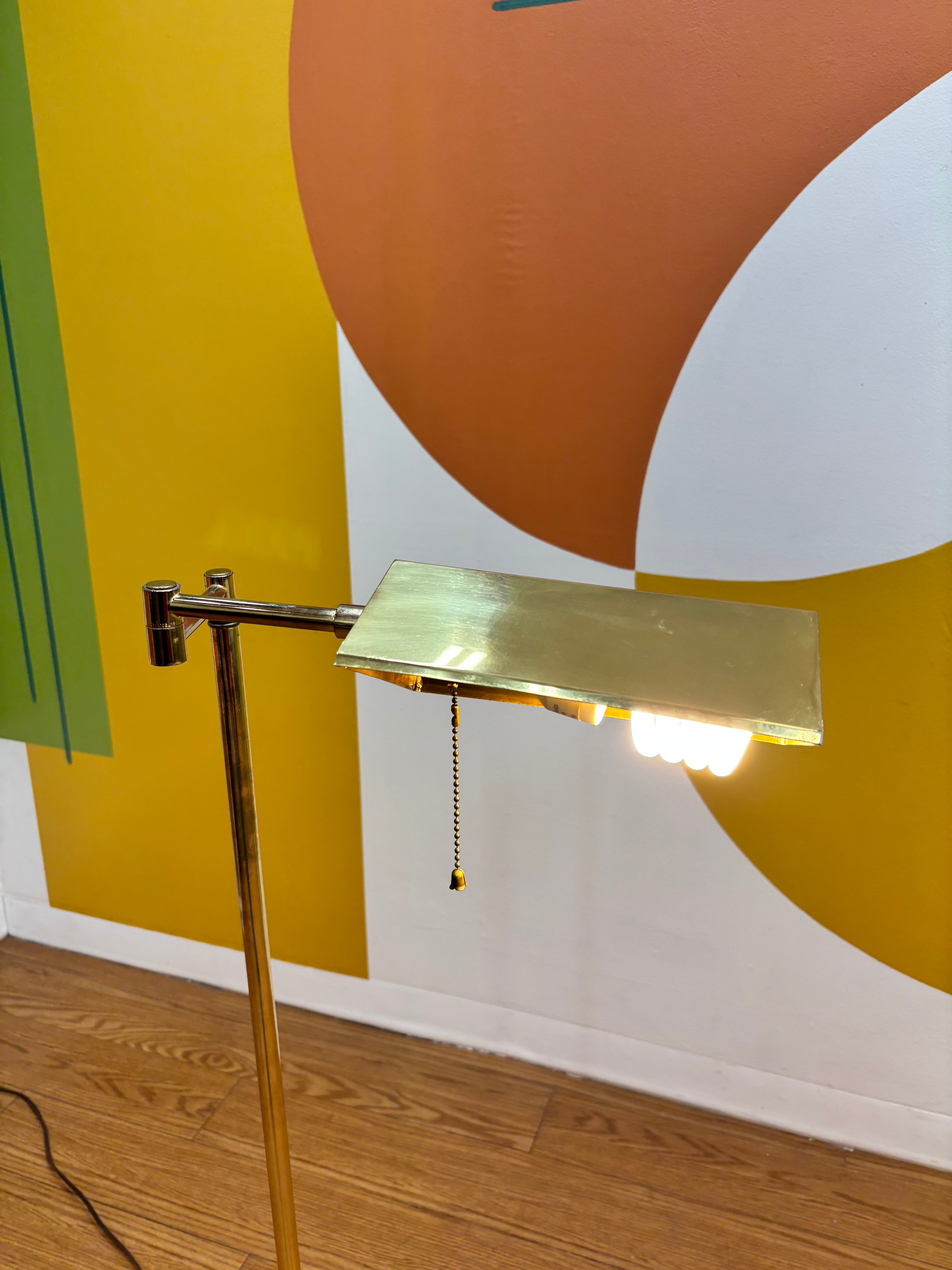 Brass Floor Lamp
