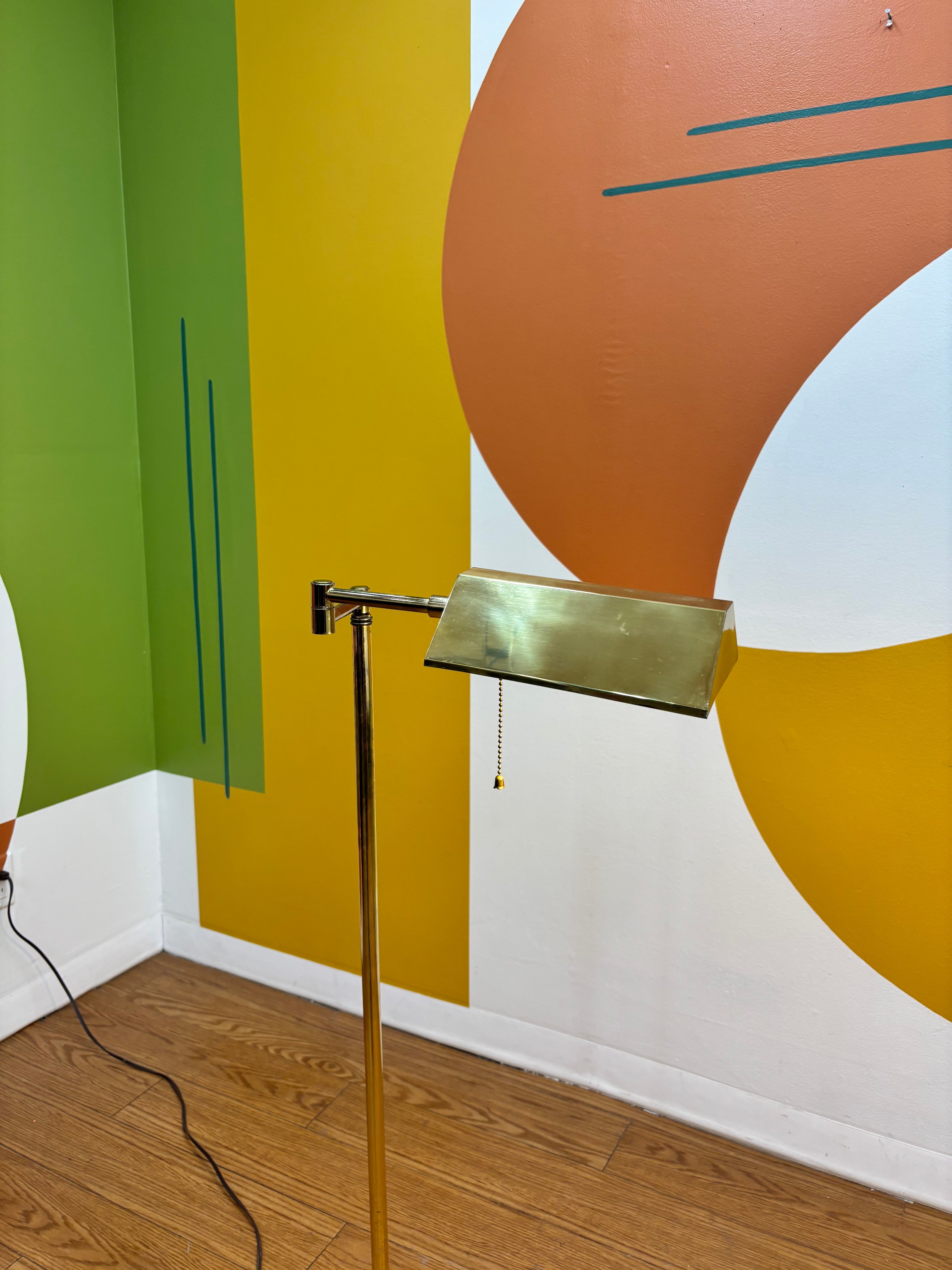 Brass Floor Lamp