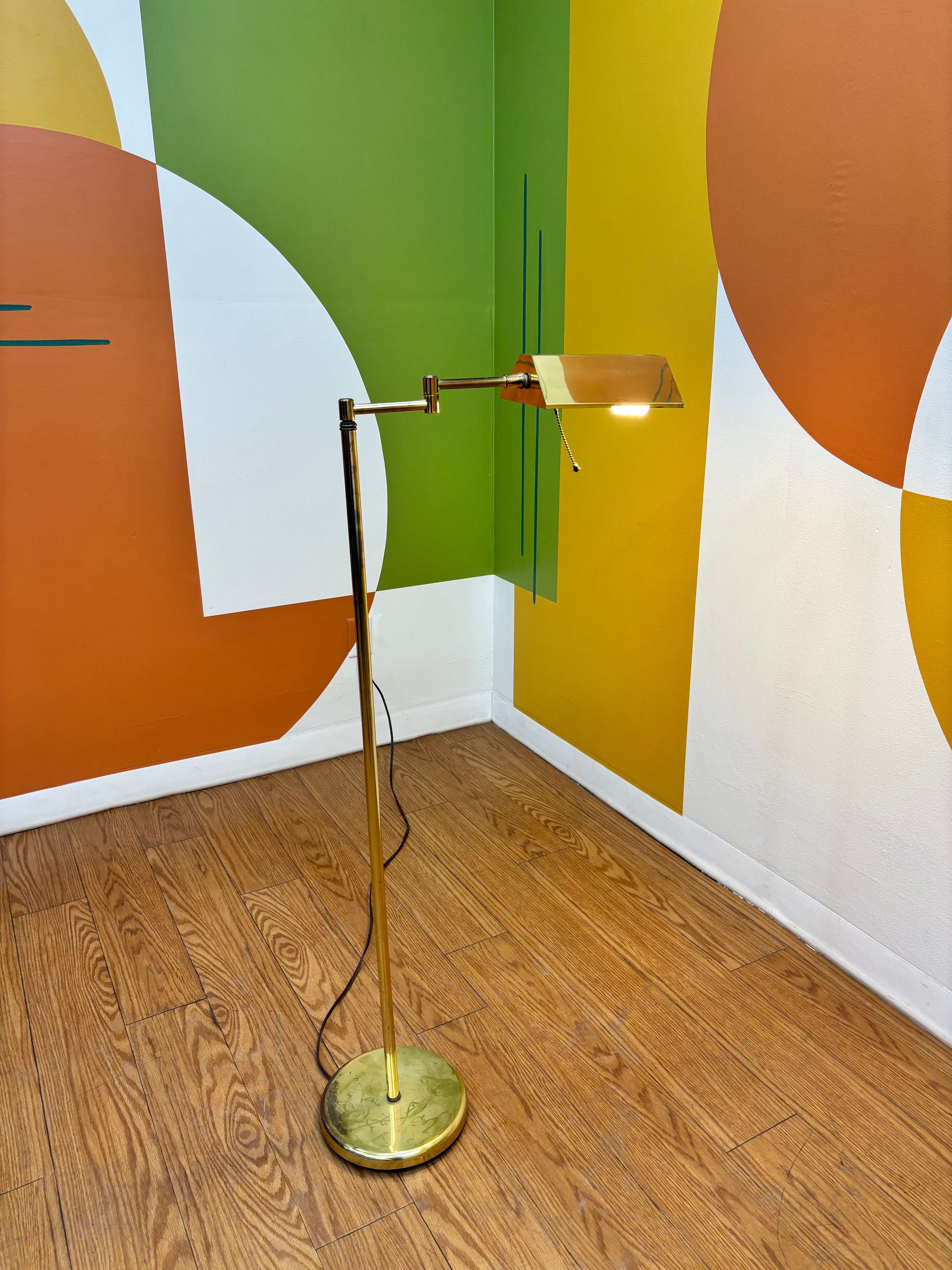 Brass Floor Lamp