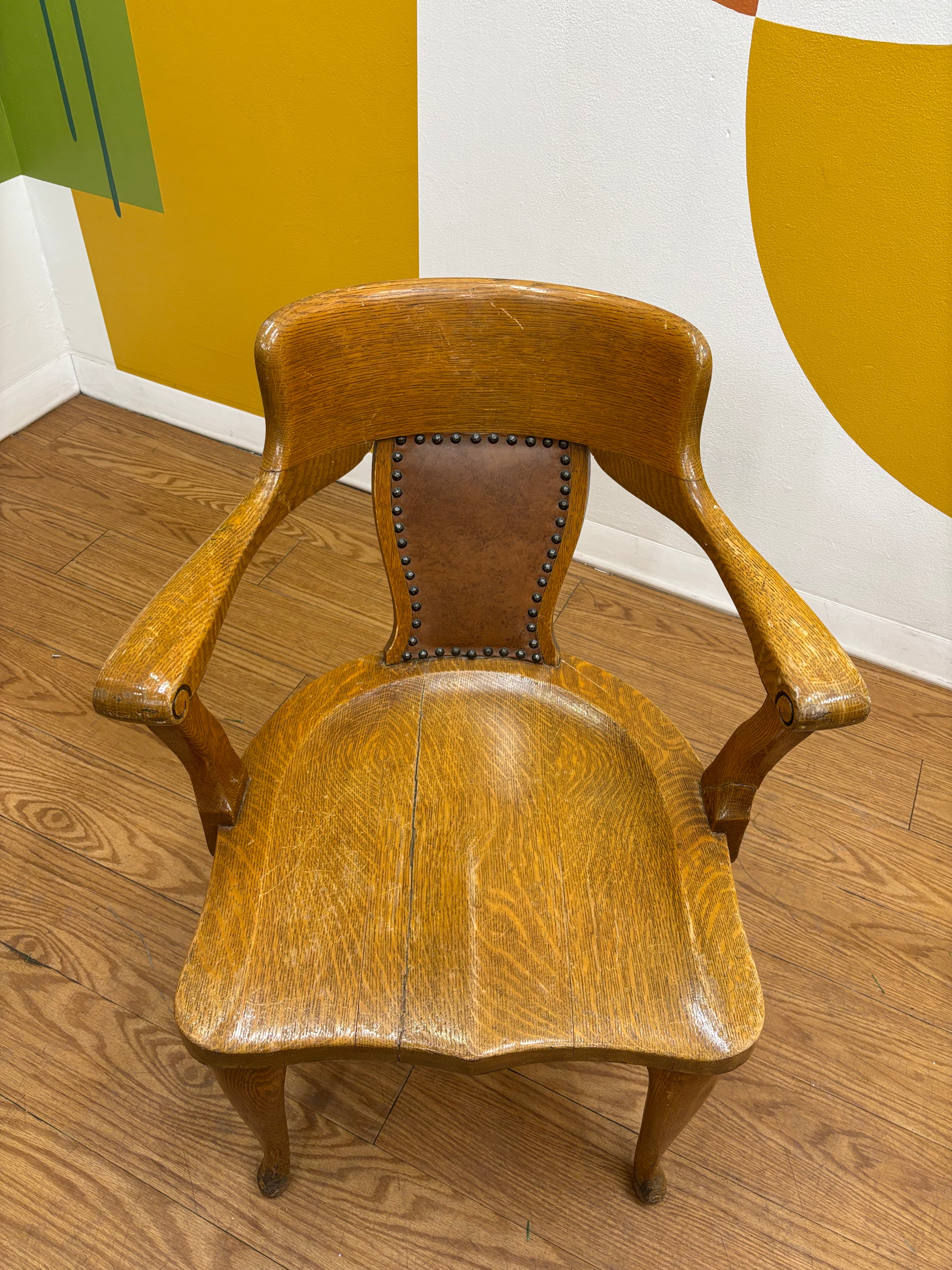 Wood Armchair