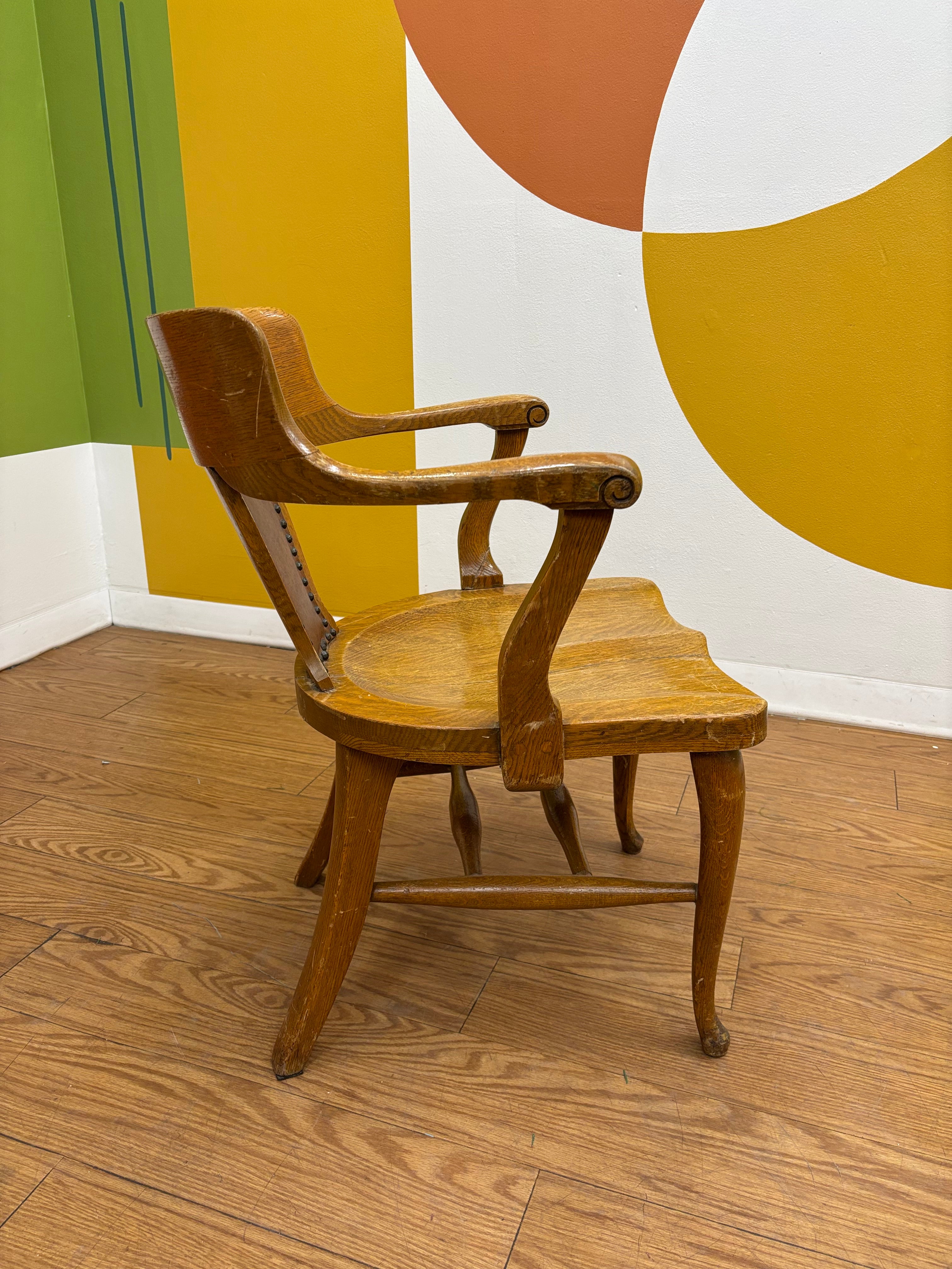 Wood Armchair