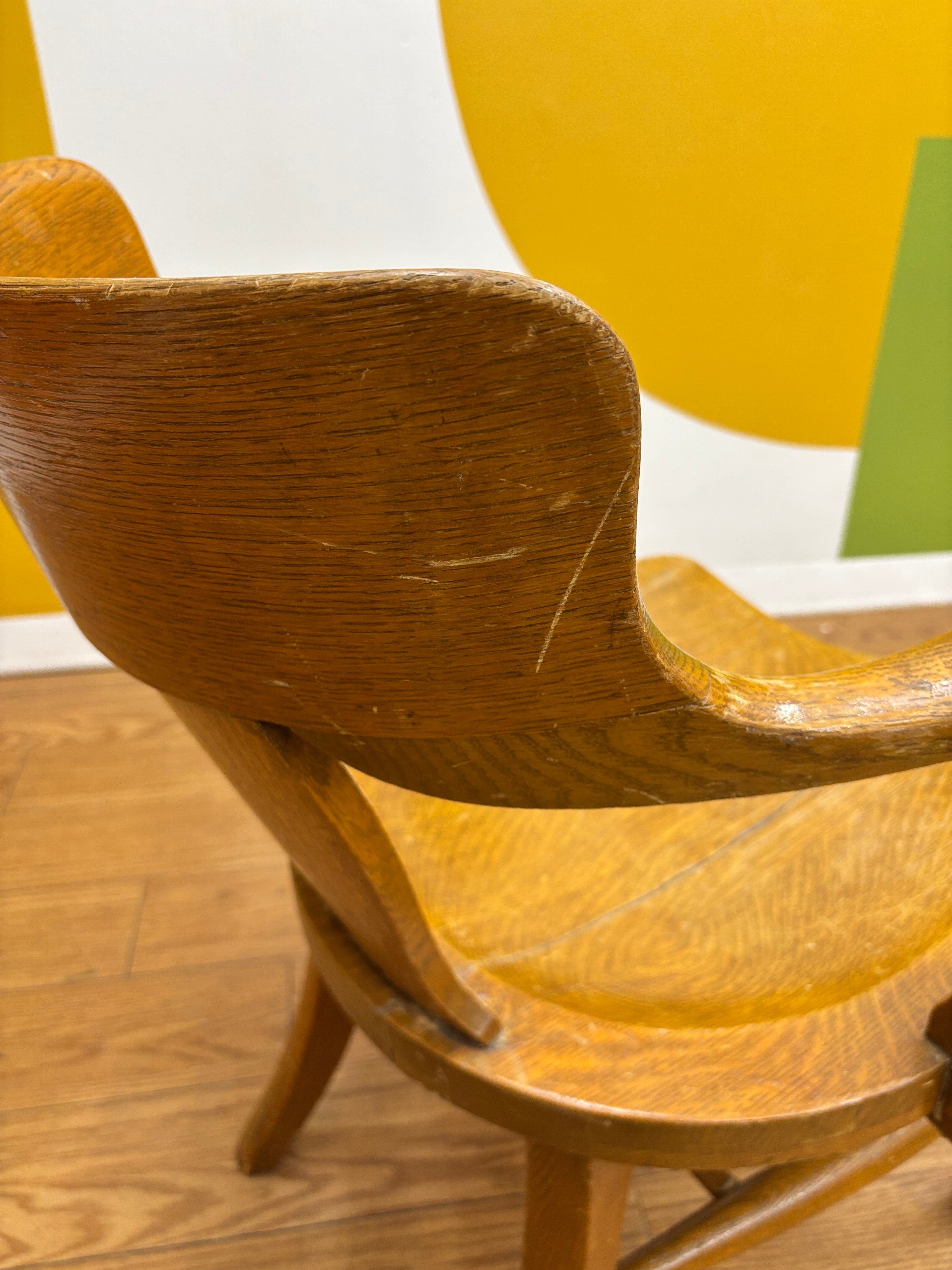 Wood Armchair