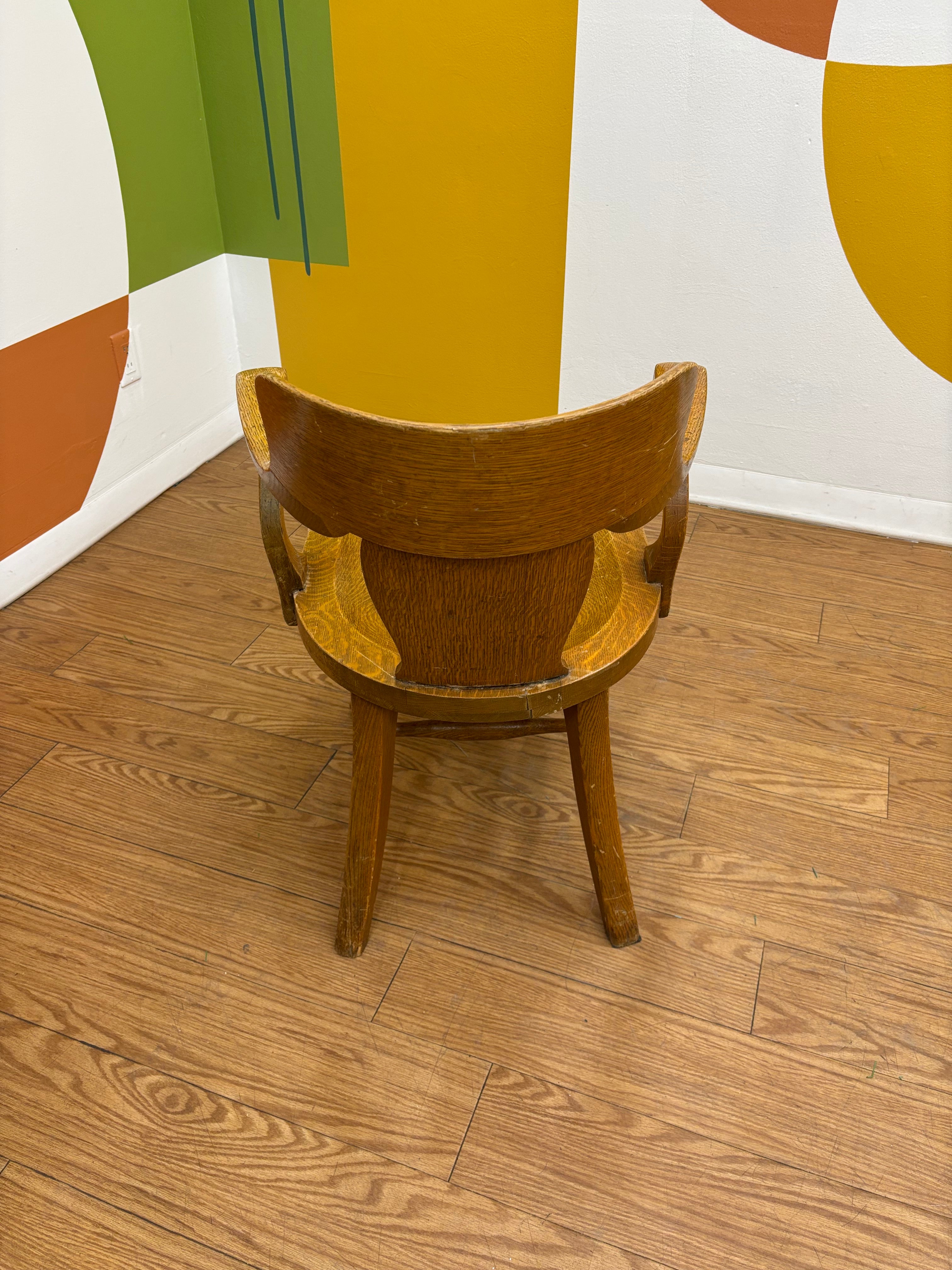 Wood Armchair