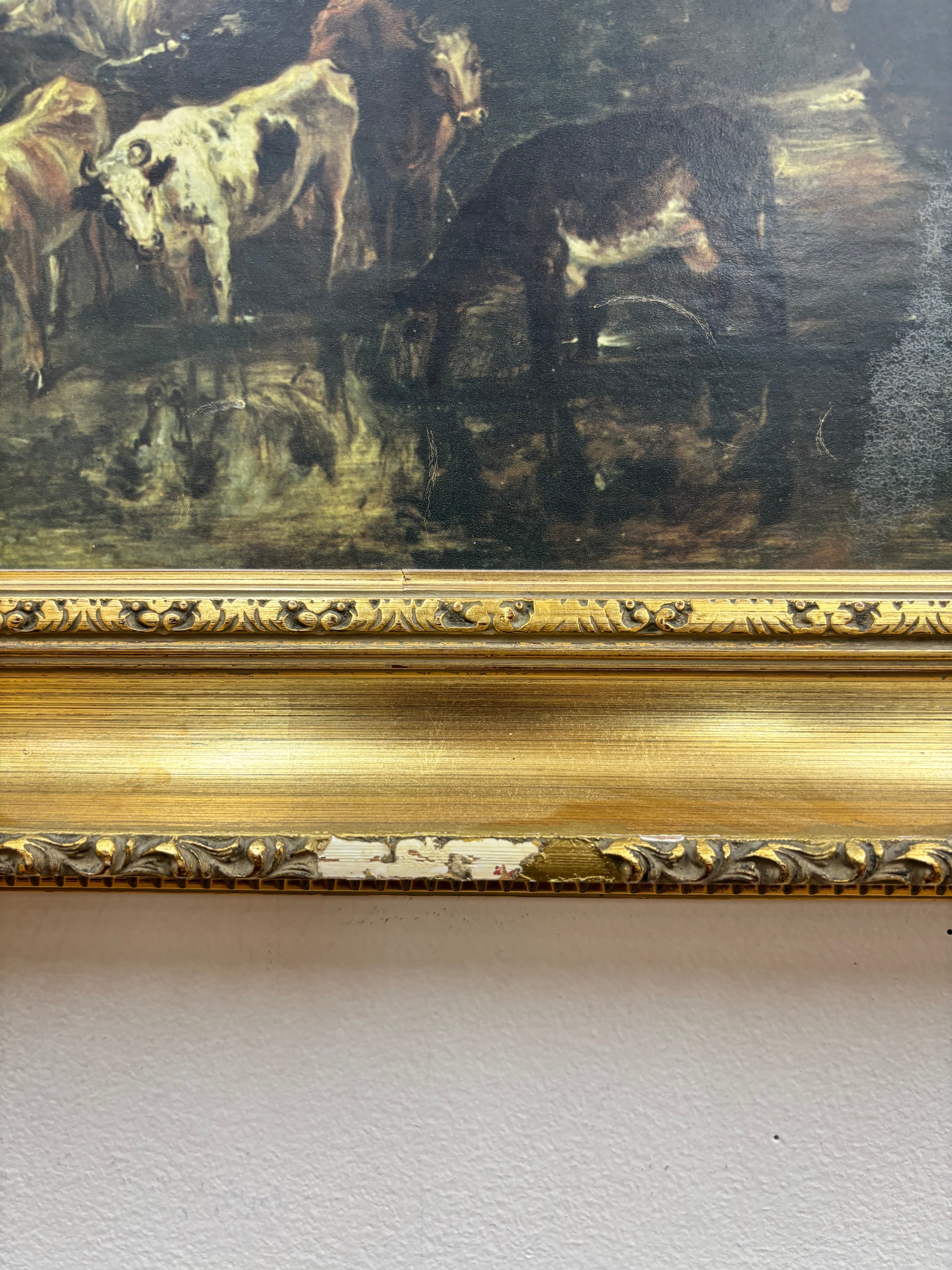 Framed "The Rainbow Landscape" Artwork