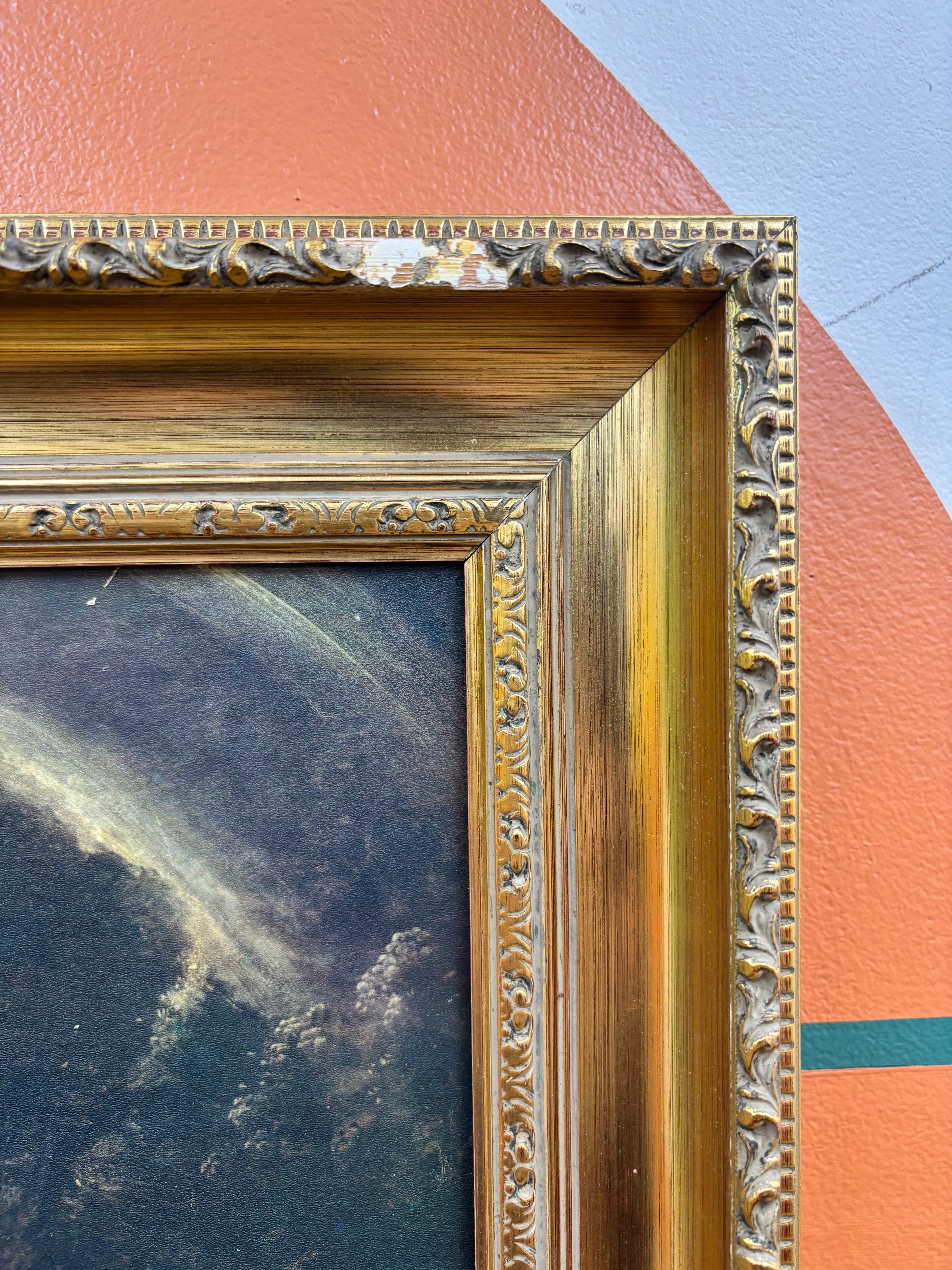 Framed "The Rainbow Landscape" Artwork
