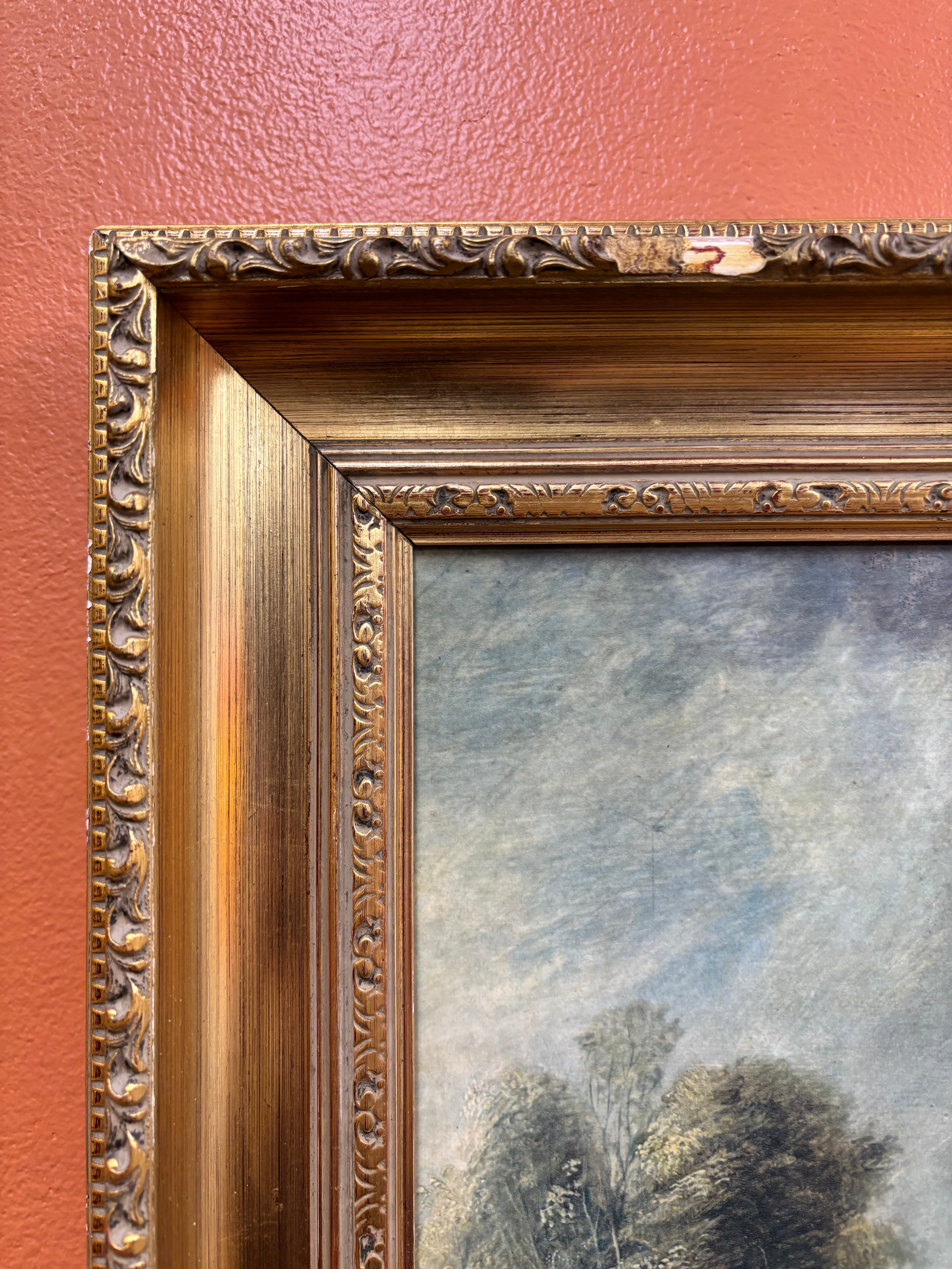 Framed "The Rainbow Landscape" Artwork