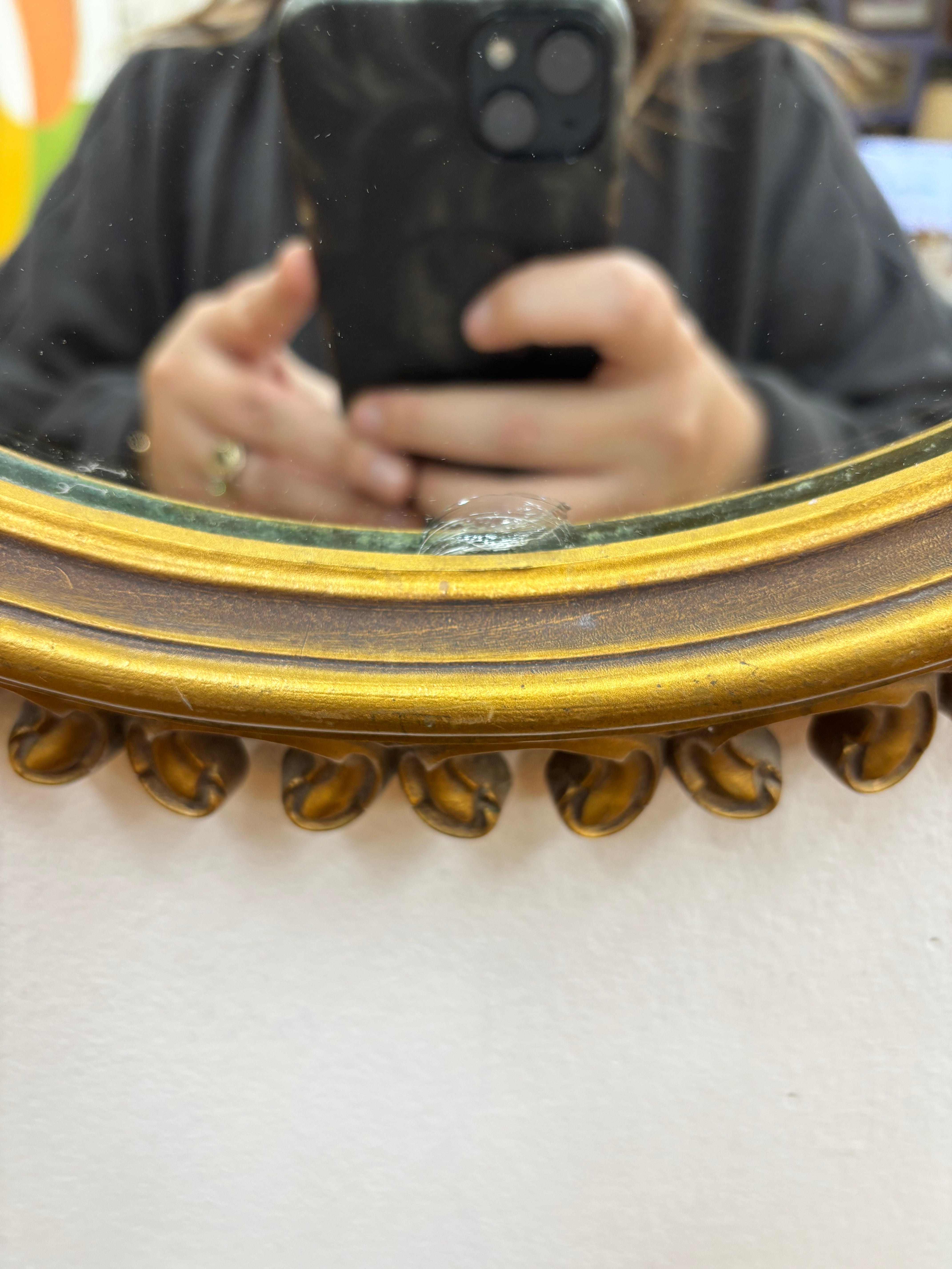 Gilt Metal Mirror
