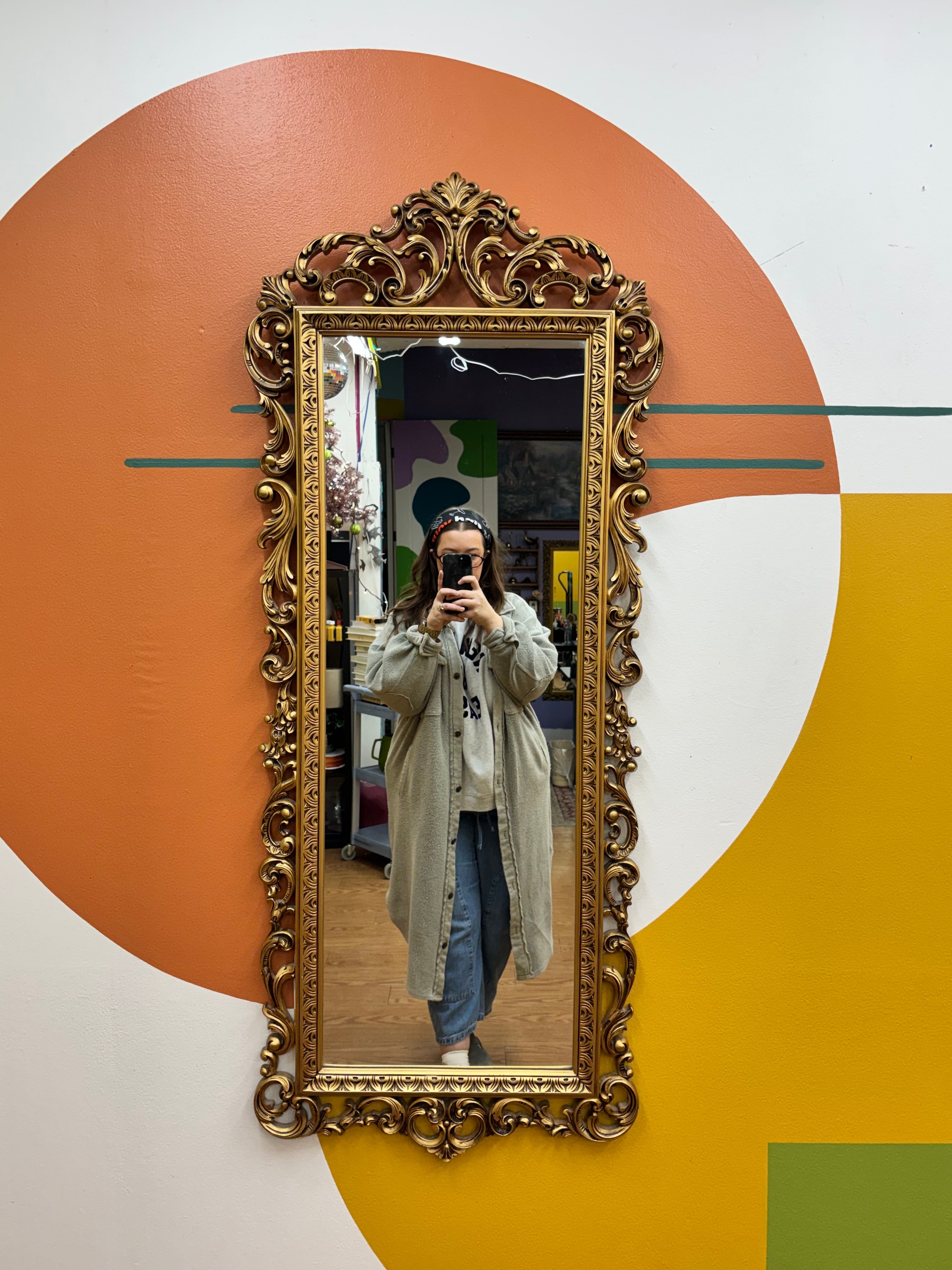 Gold Mirror