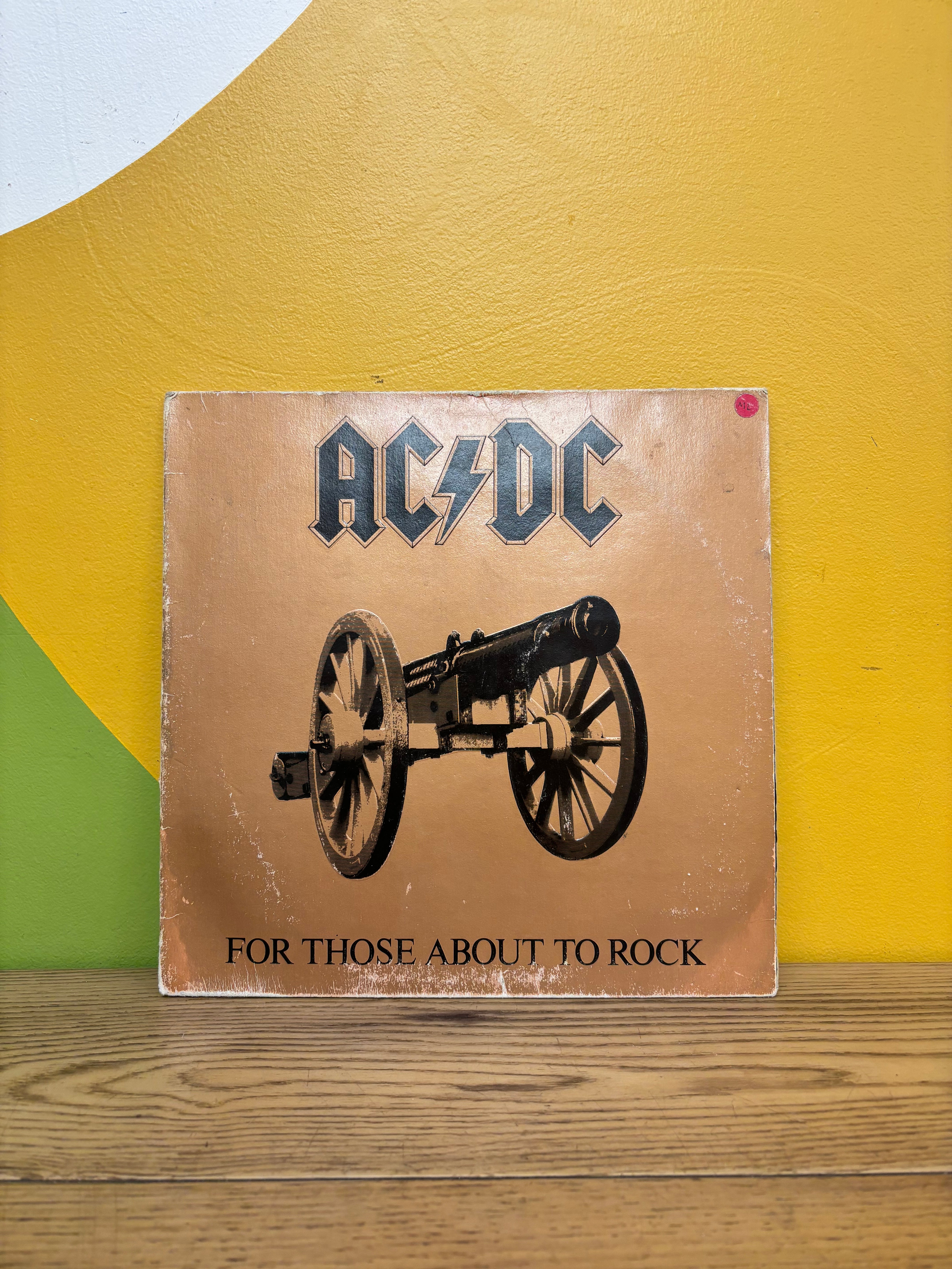 For Those About To Rock AC/DC Vinyl 1981