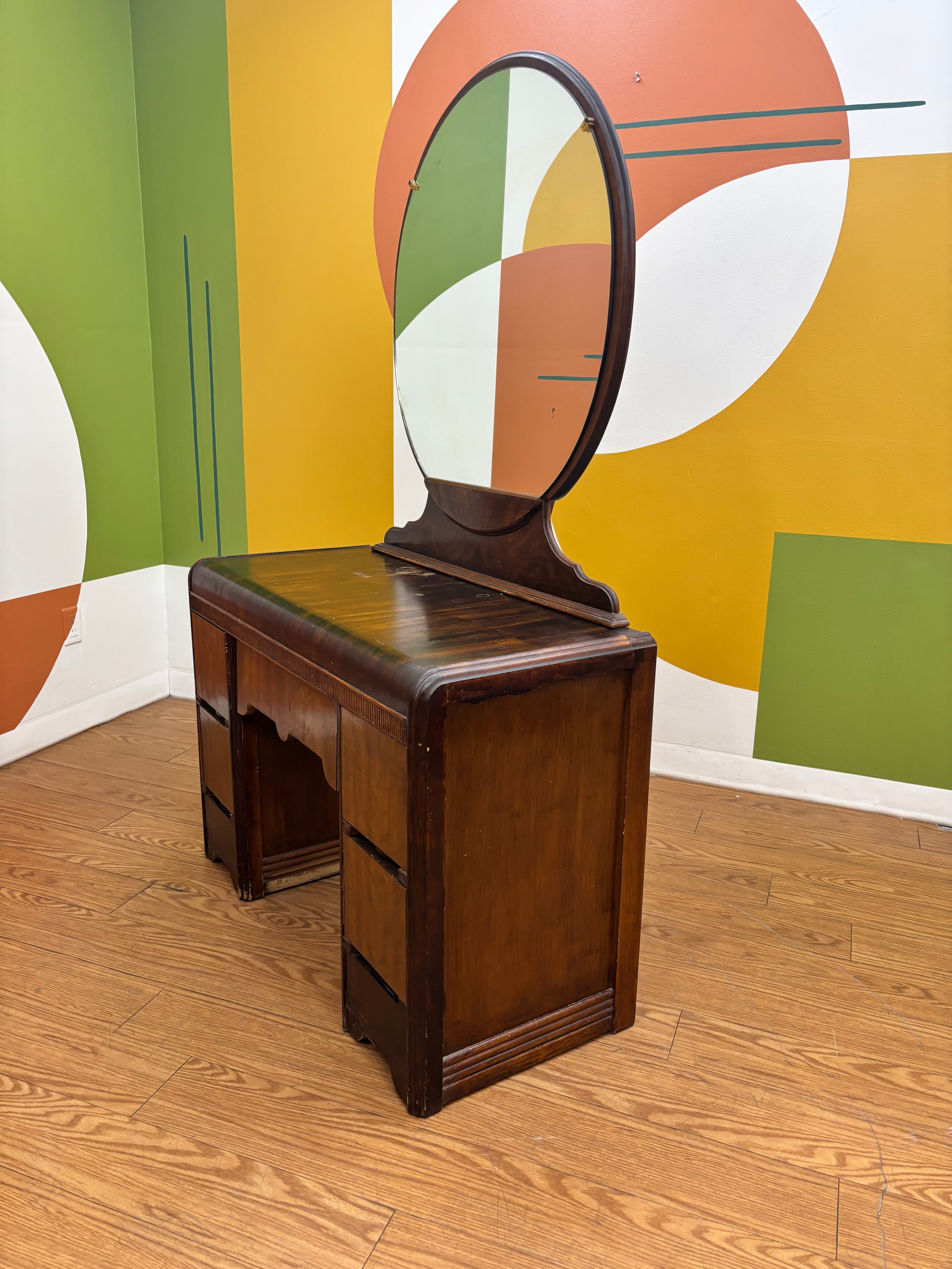 Wood Vanity