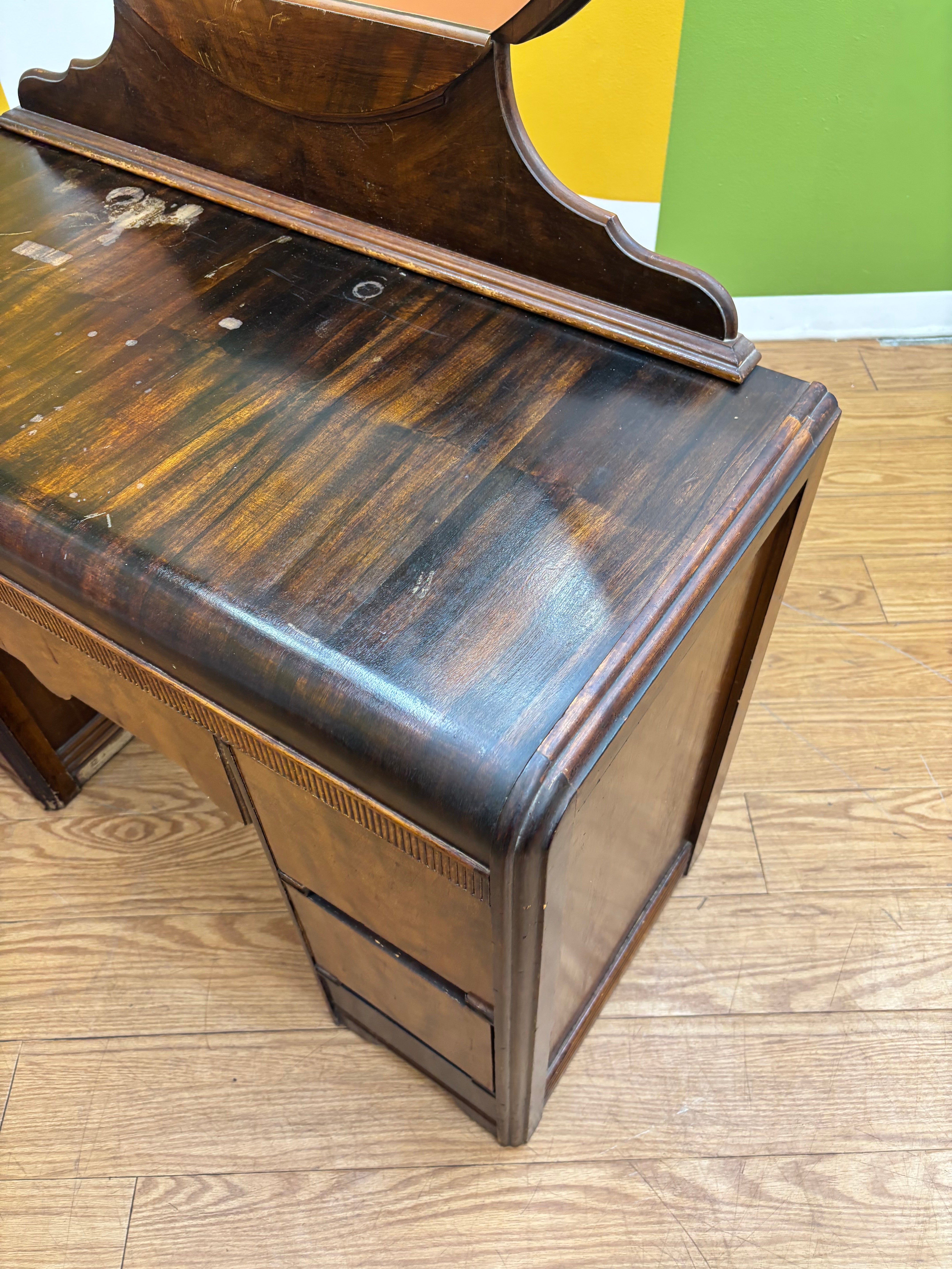 Wood Vanity
