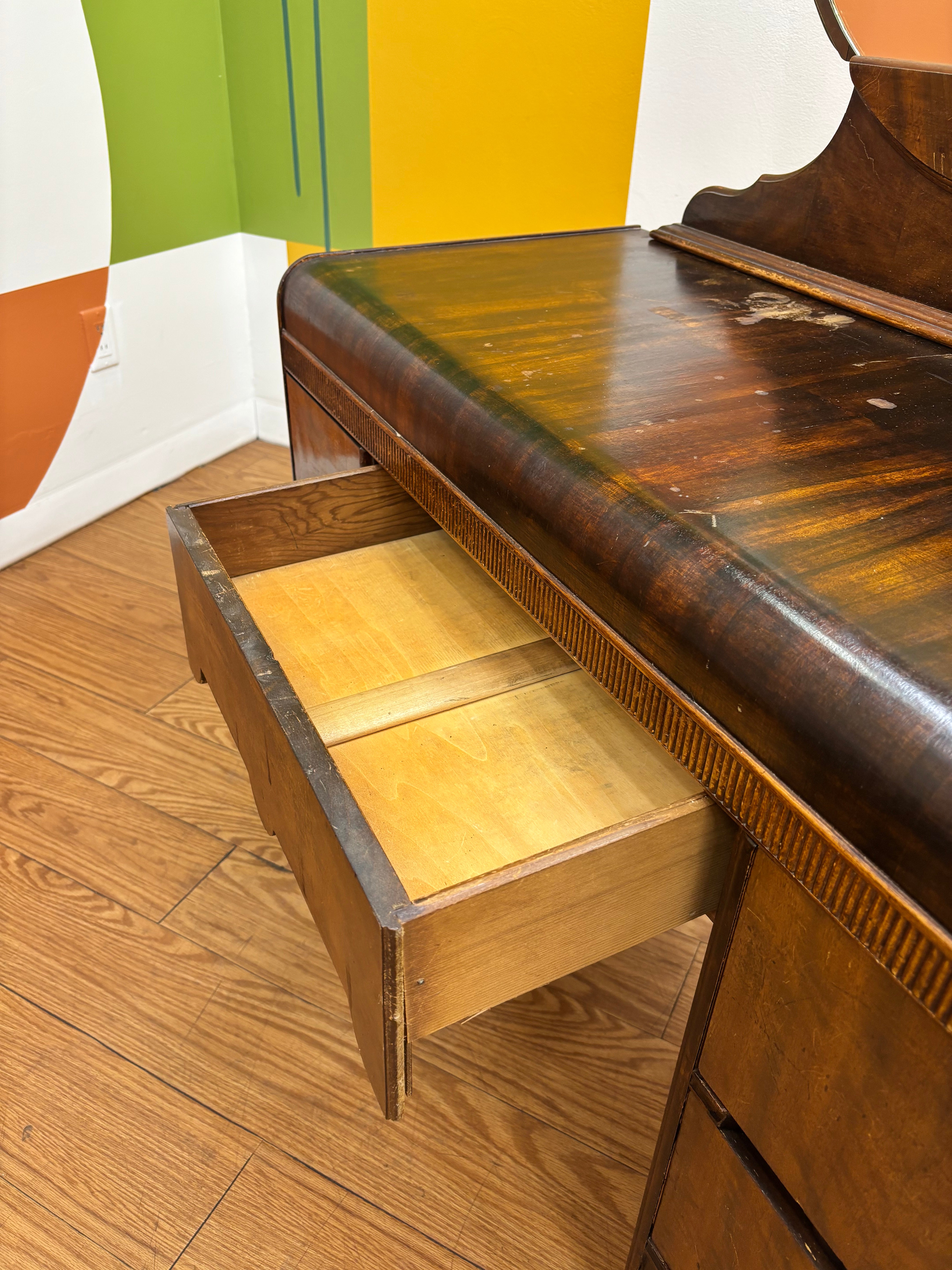 Wood Vanity
