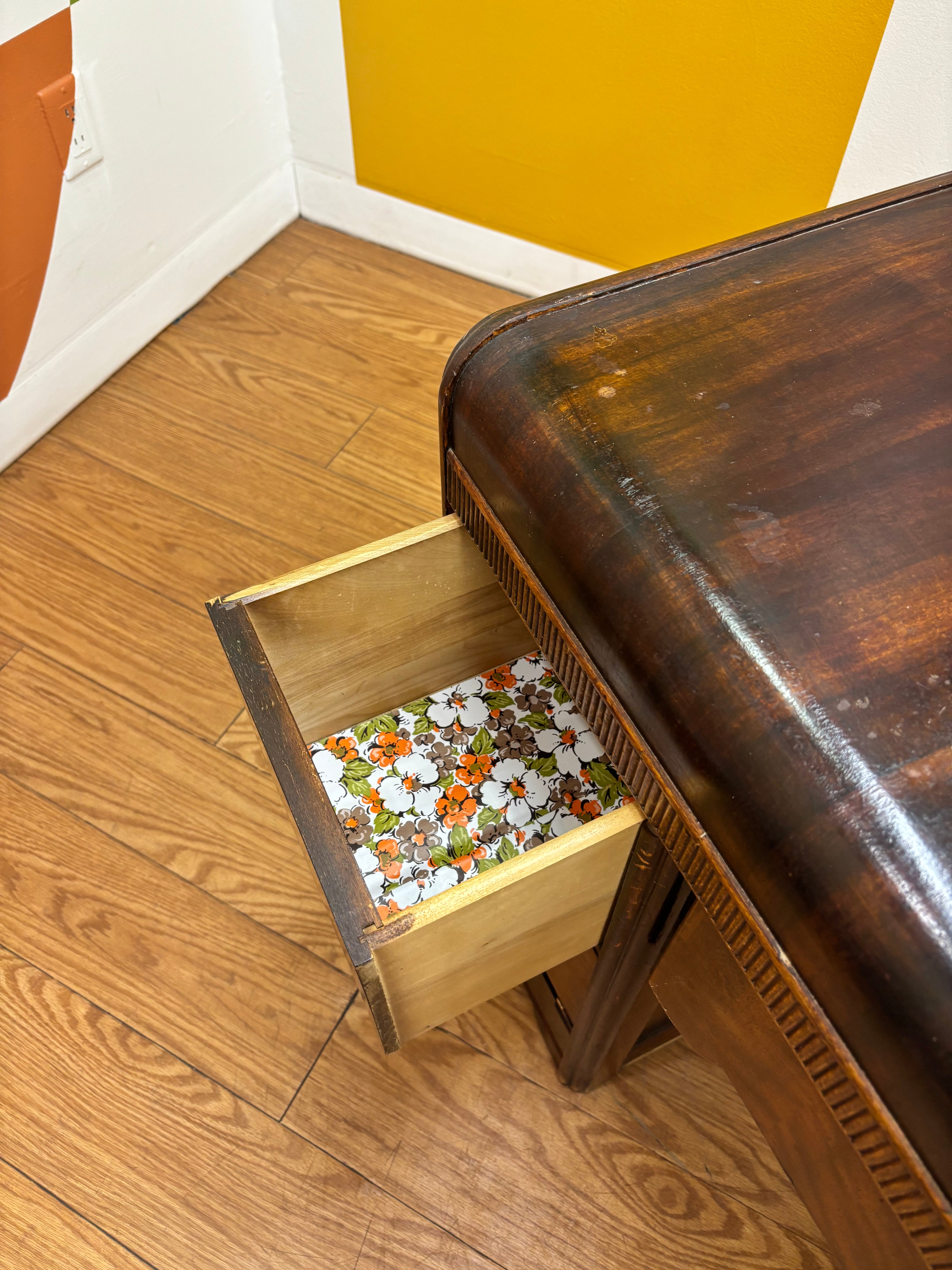 Wood Vanity
