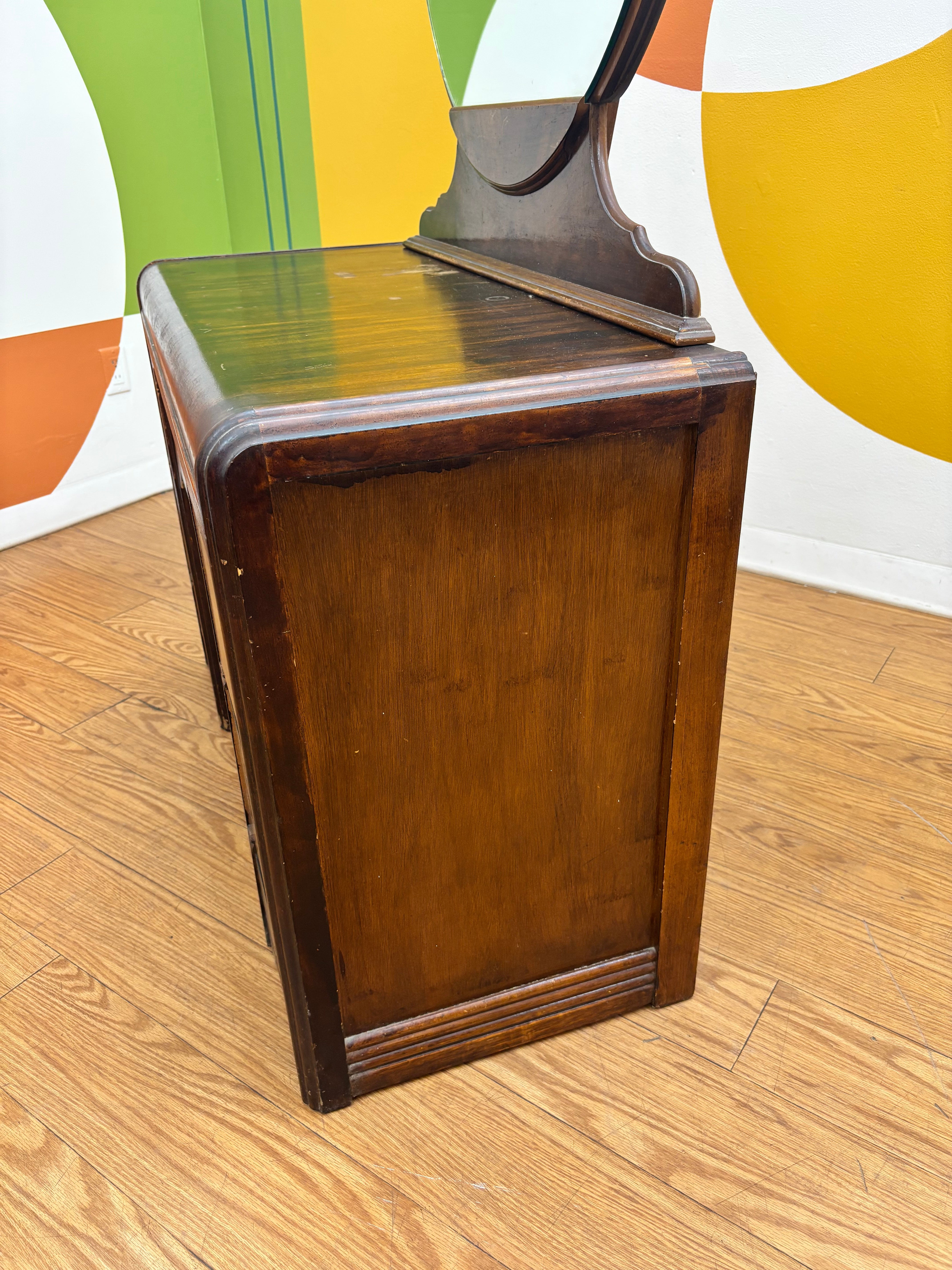 Wood Vanity