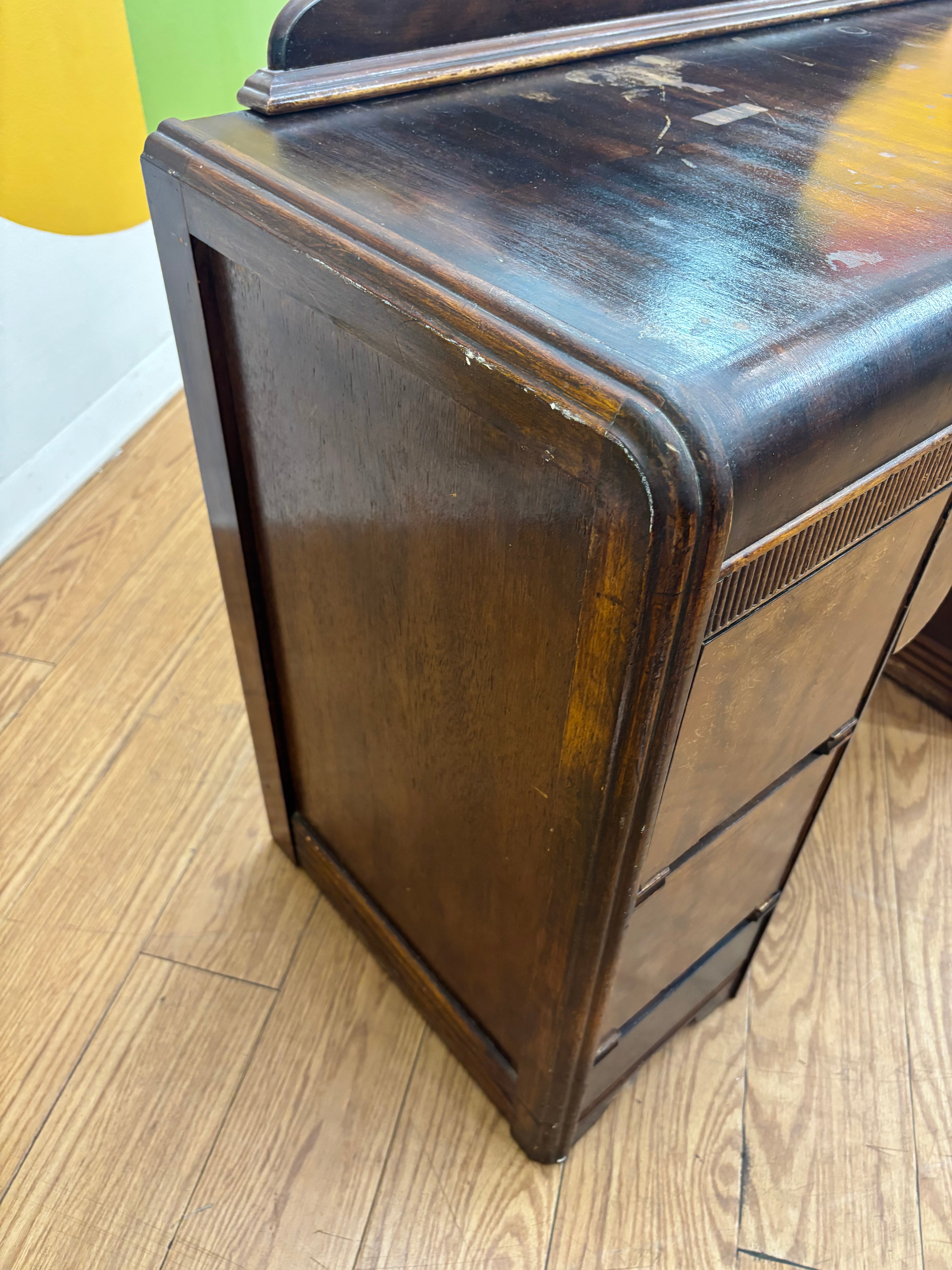 Wood Vanity