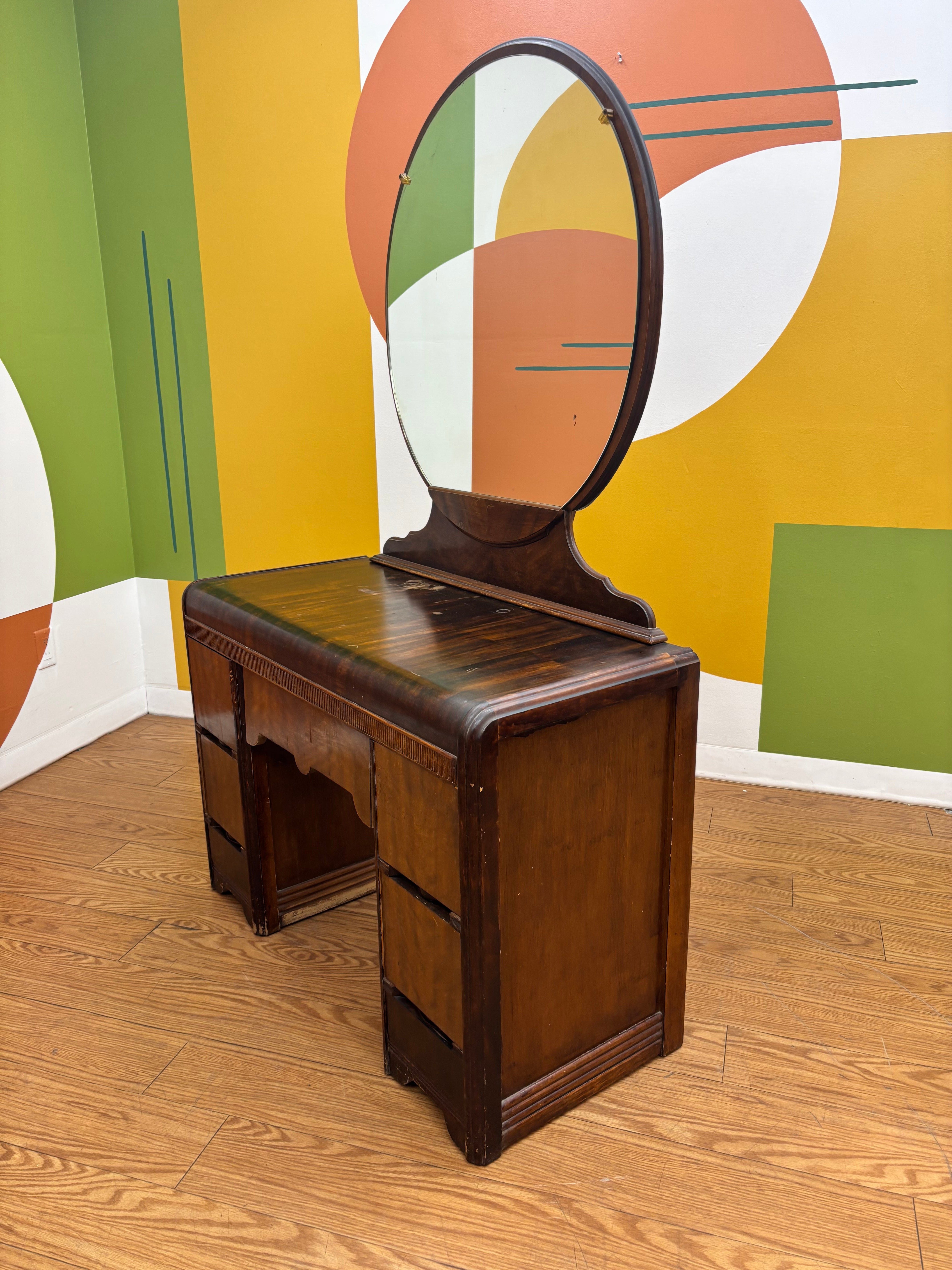 Wood Vanity