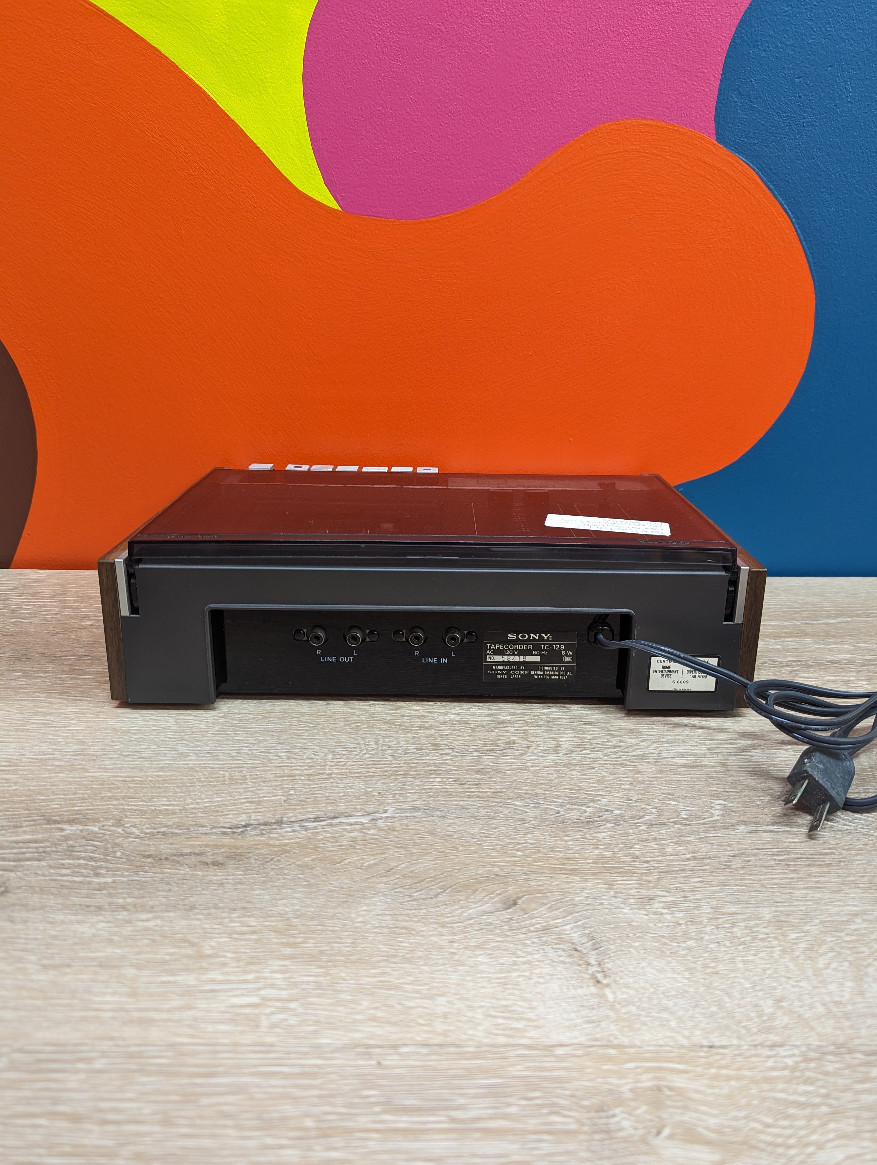 Sony TC-129 Stereo Cassette-Corder
