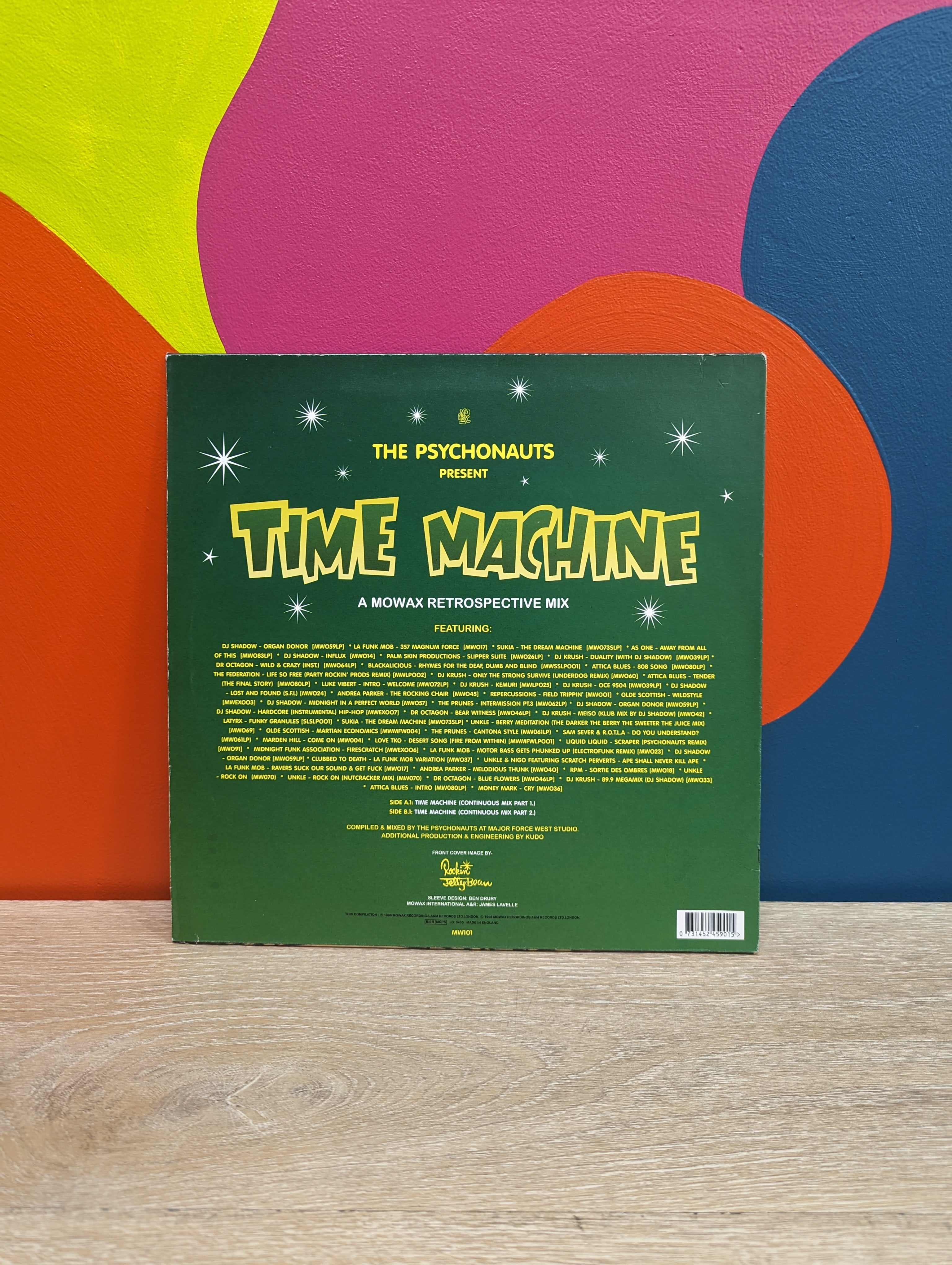 The Psychonauts - Time Machine Vinyl – findedmonton