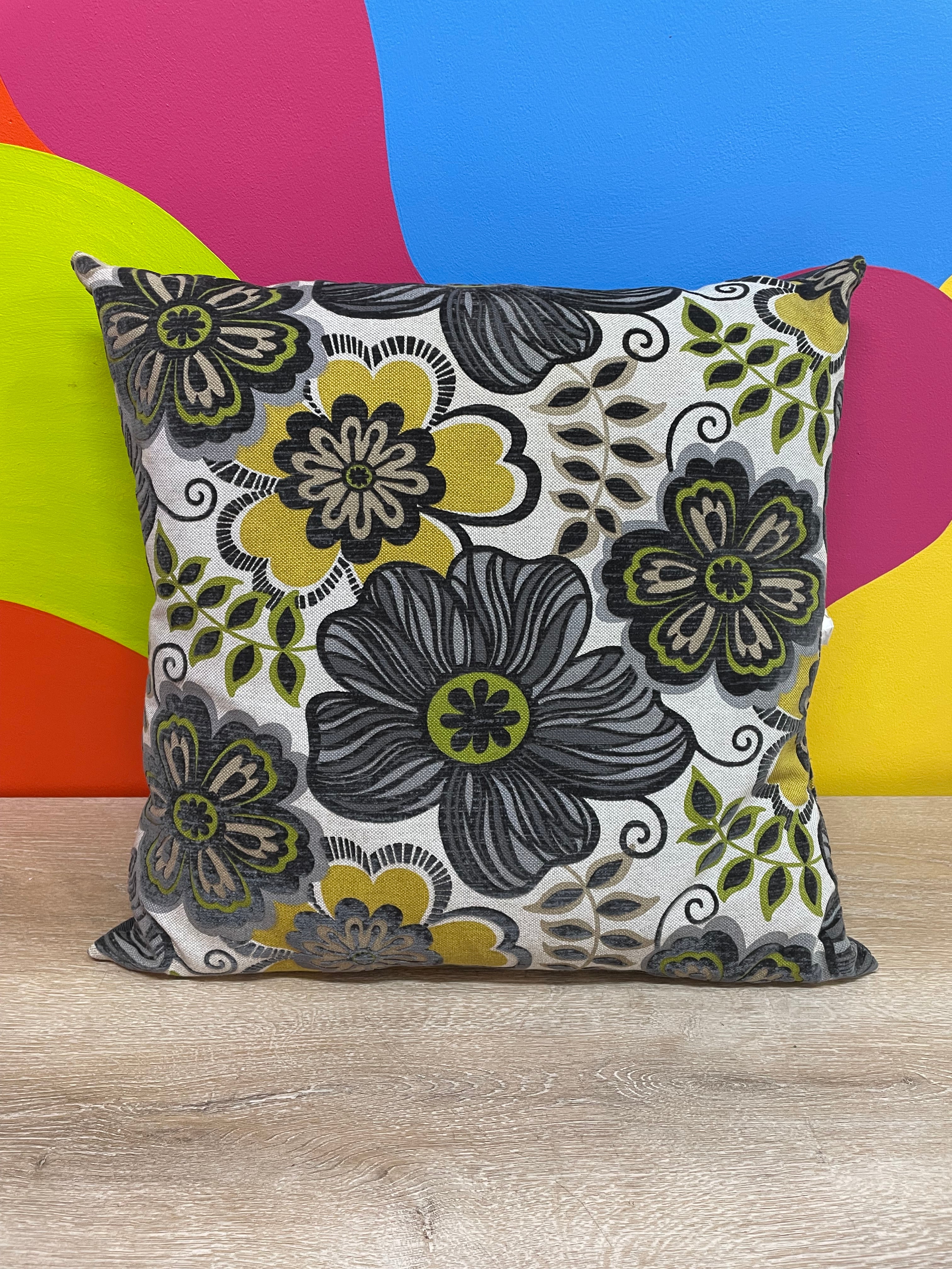 Floral Throw Pillow (2 Available)