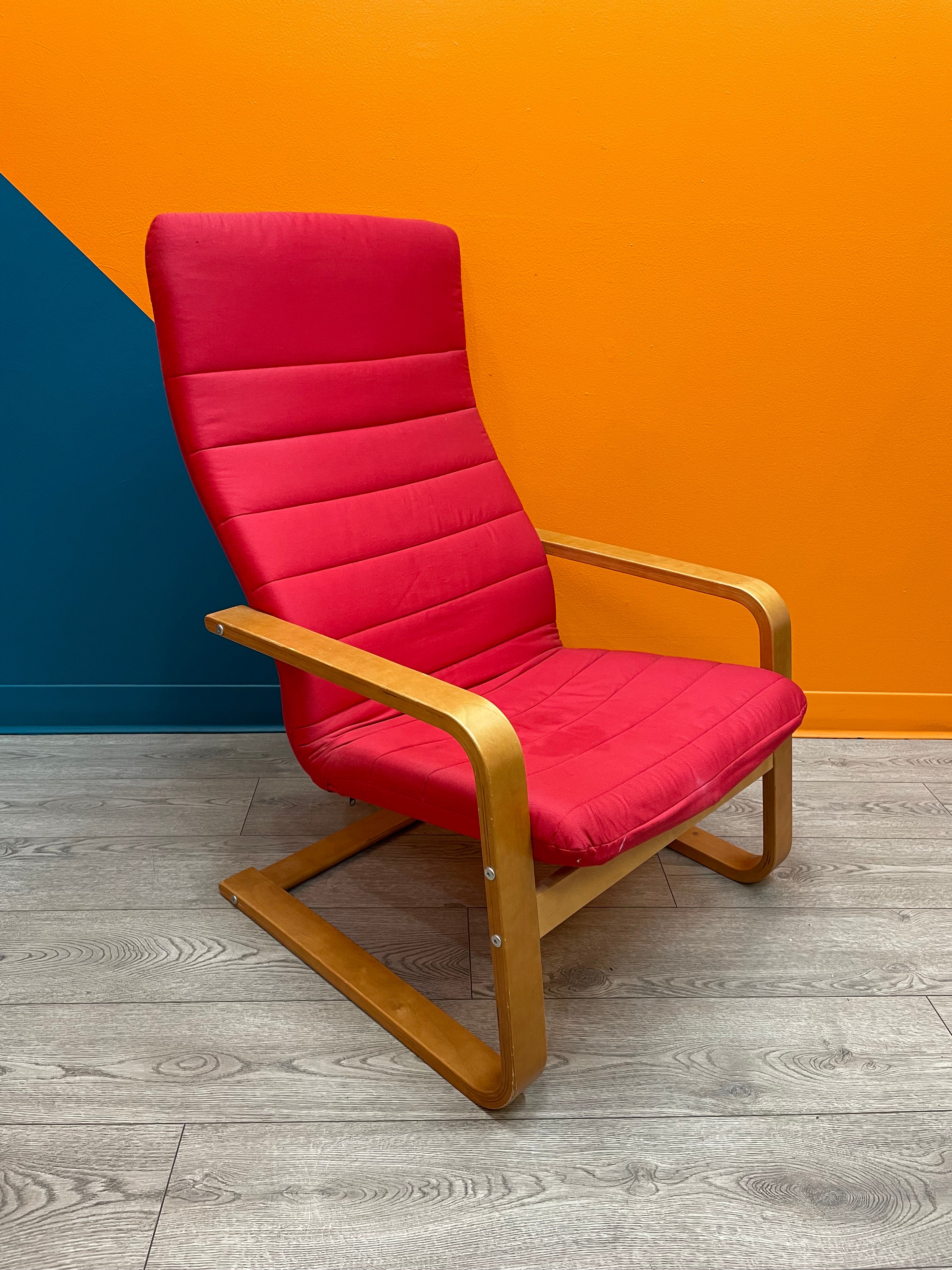 Red Poang Chair - Ikea