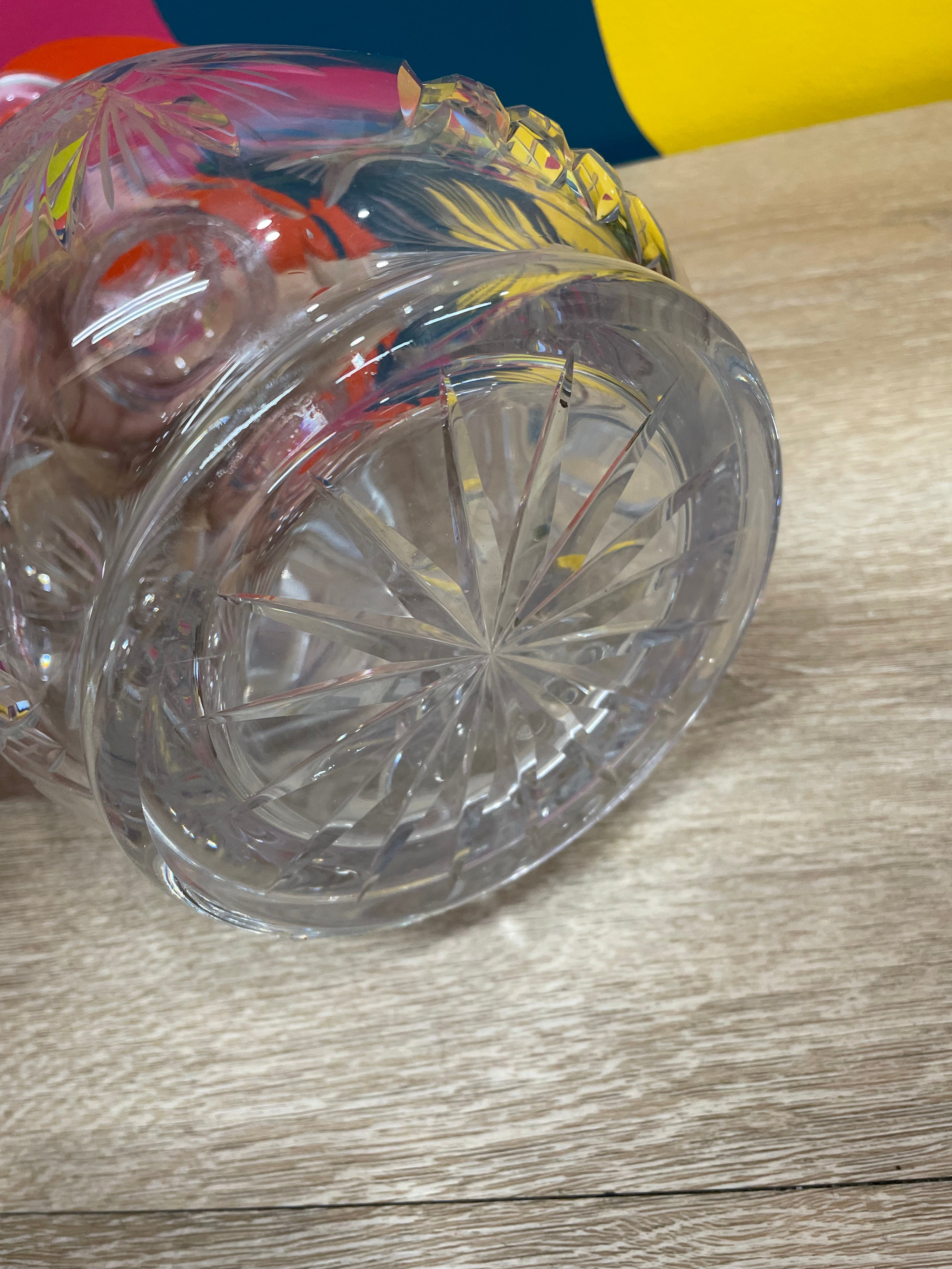 Extra Large Crystal Decanter - 27"