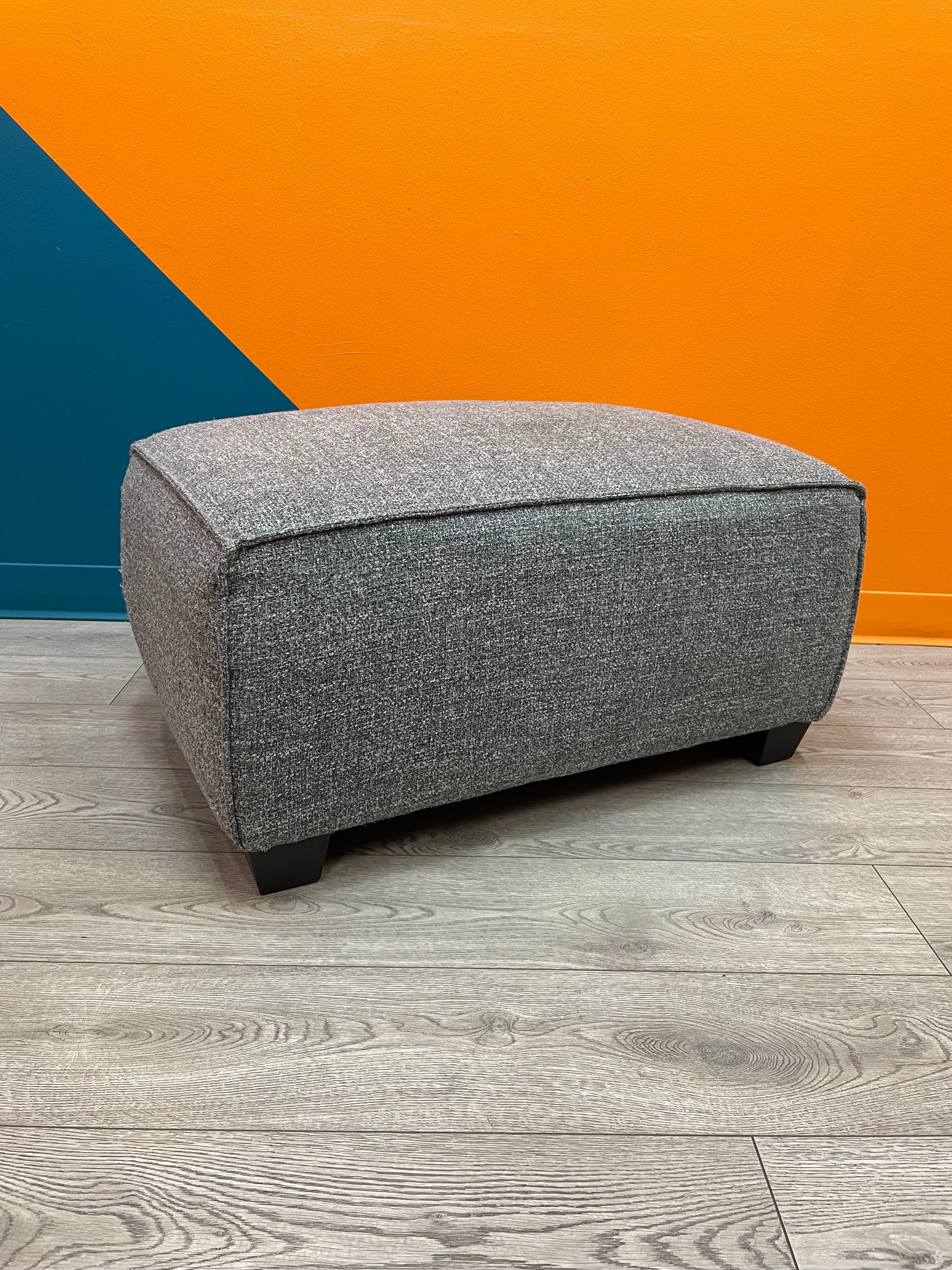 Grey Ottoman