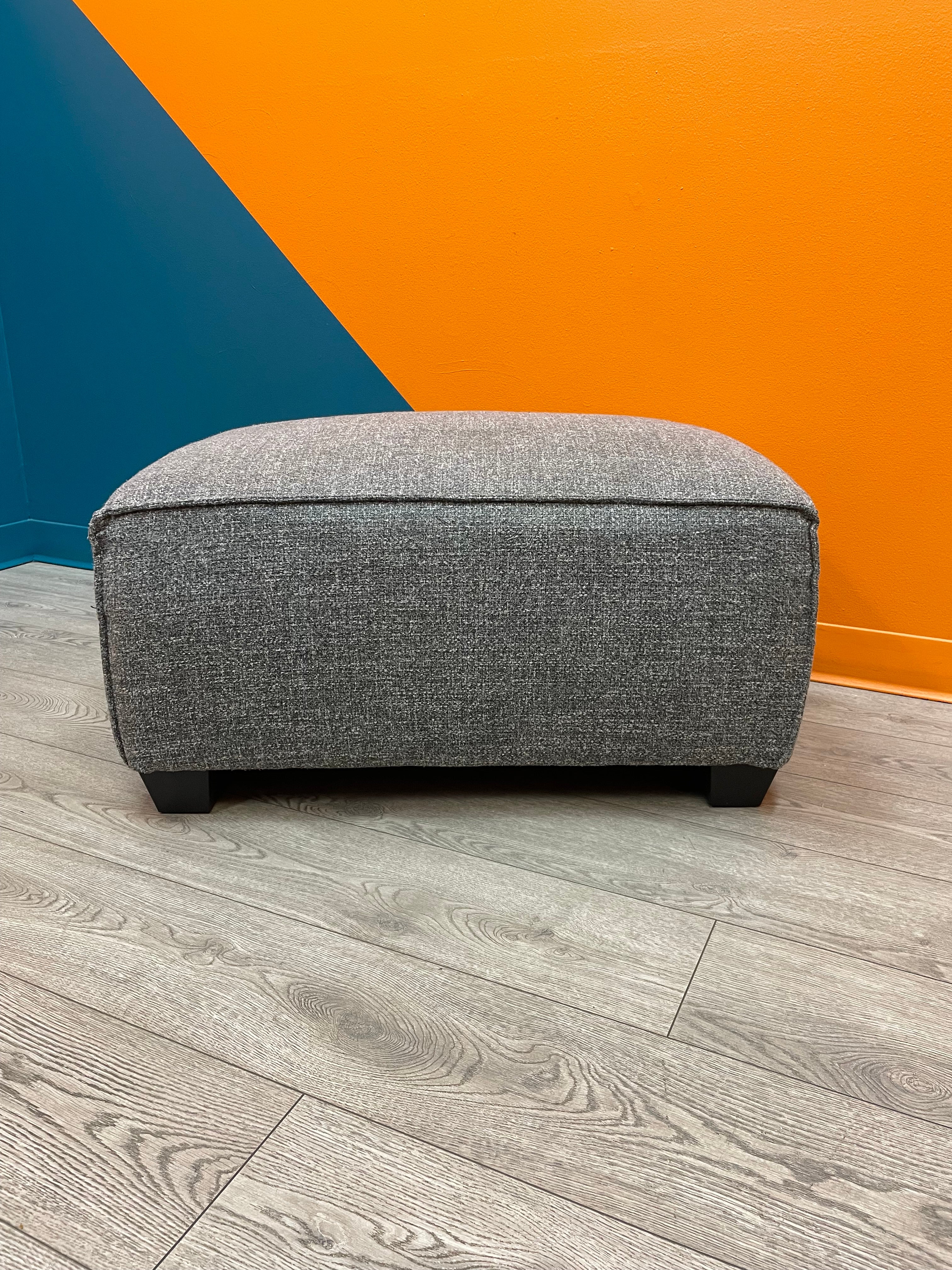 Grey Ottoman