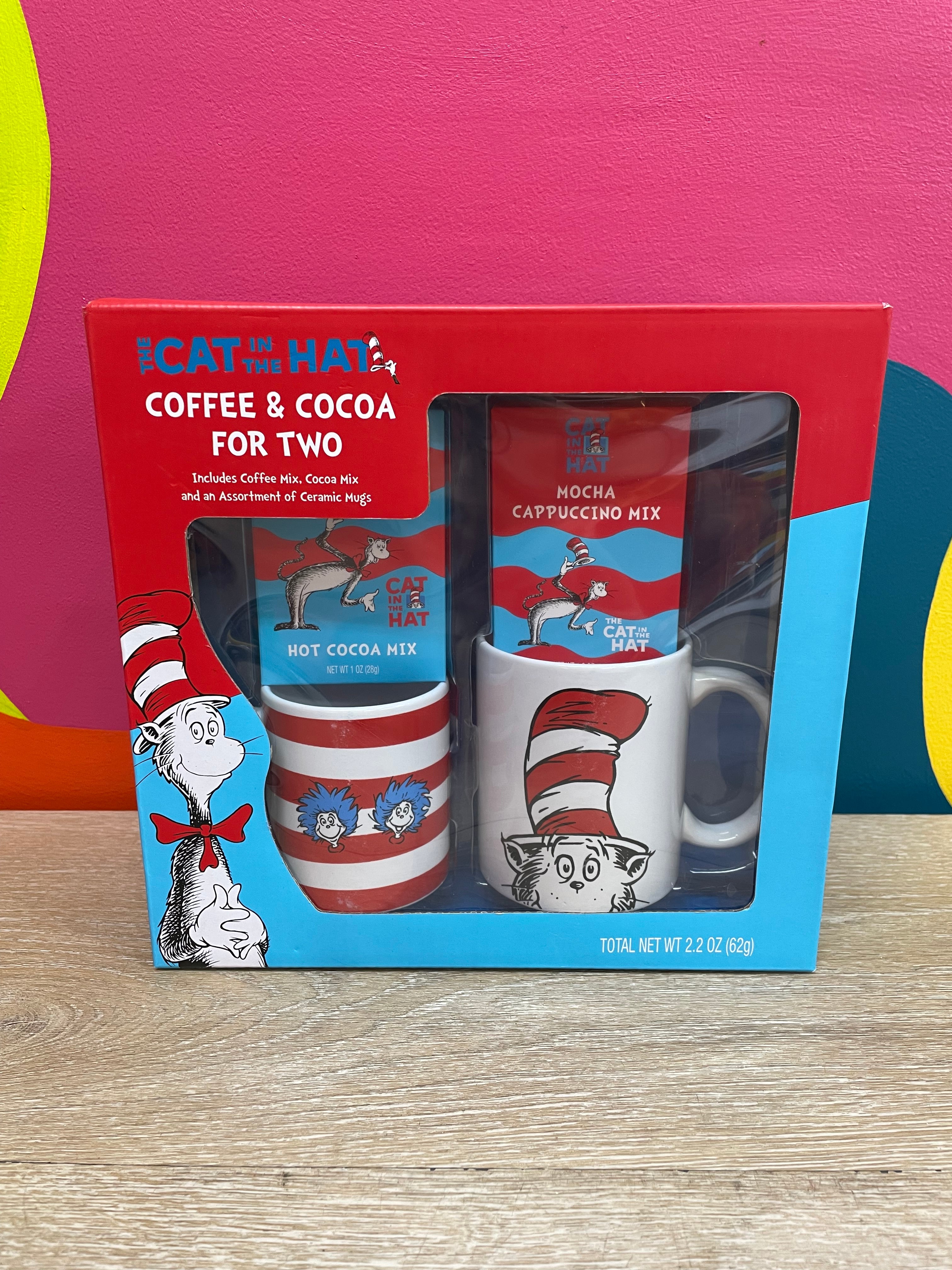 Cat in the Hat Coffee and Cocoa for Two