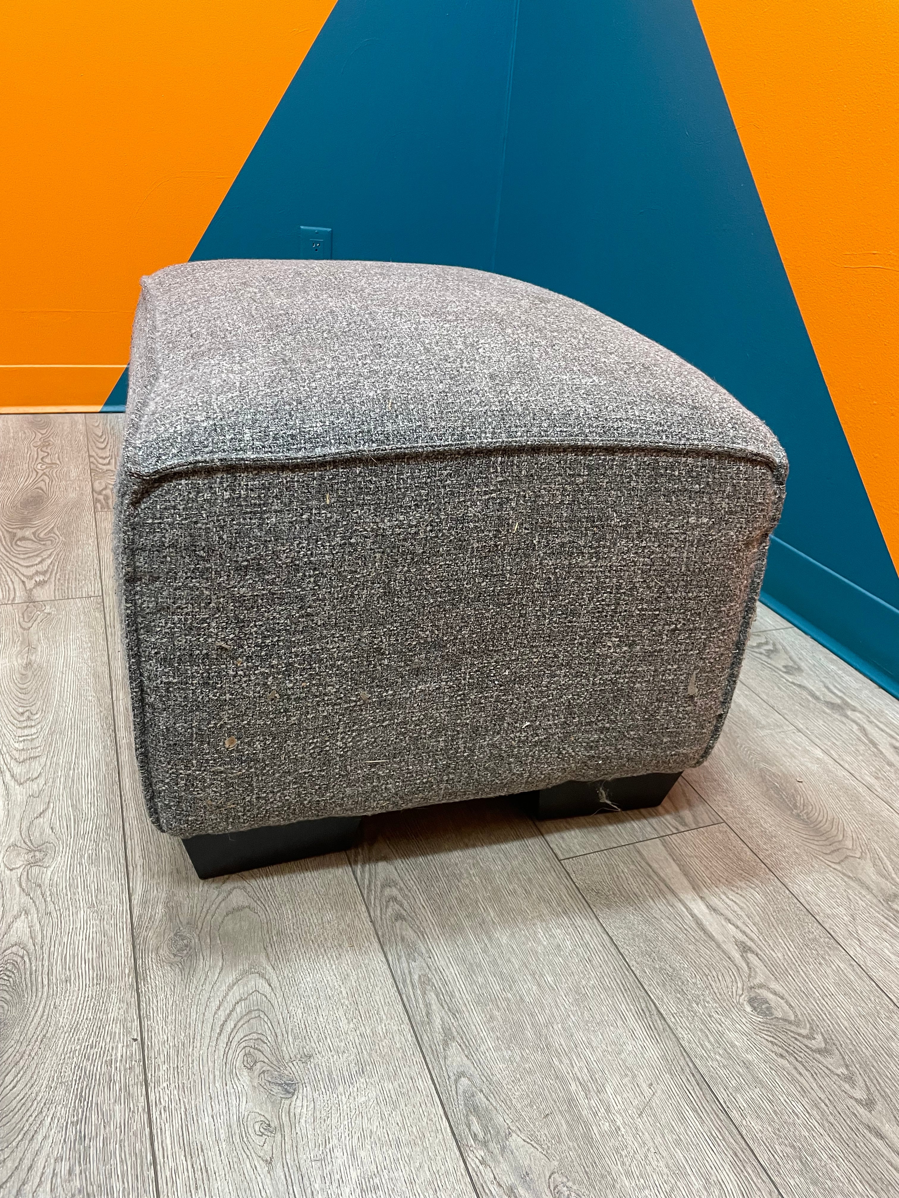 Grey Ottoman