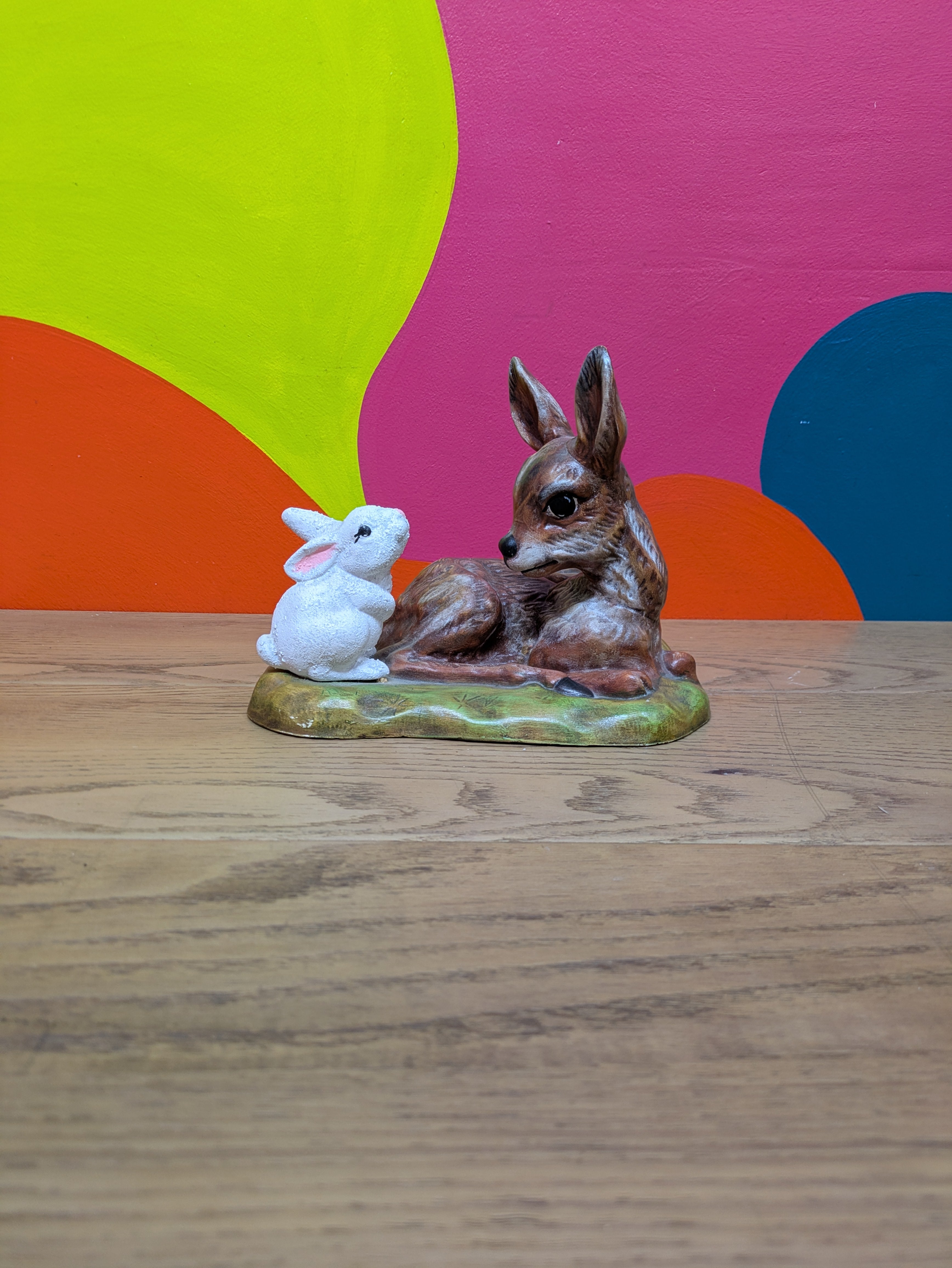Deer & Bunny Figure