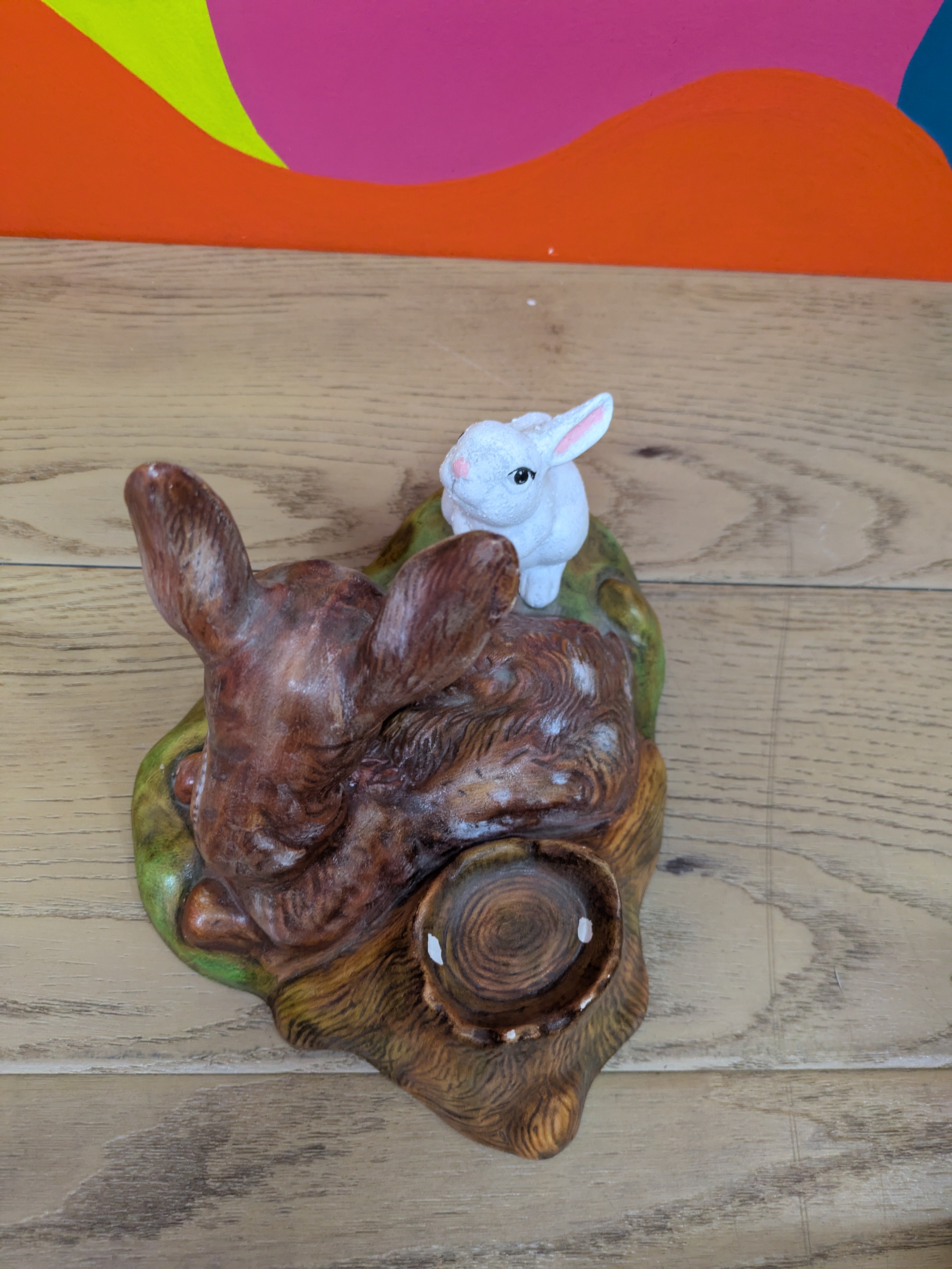 Deer & Bunny Figure