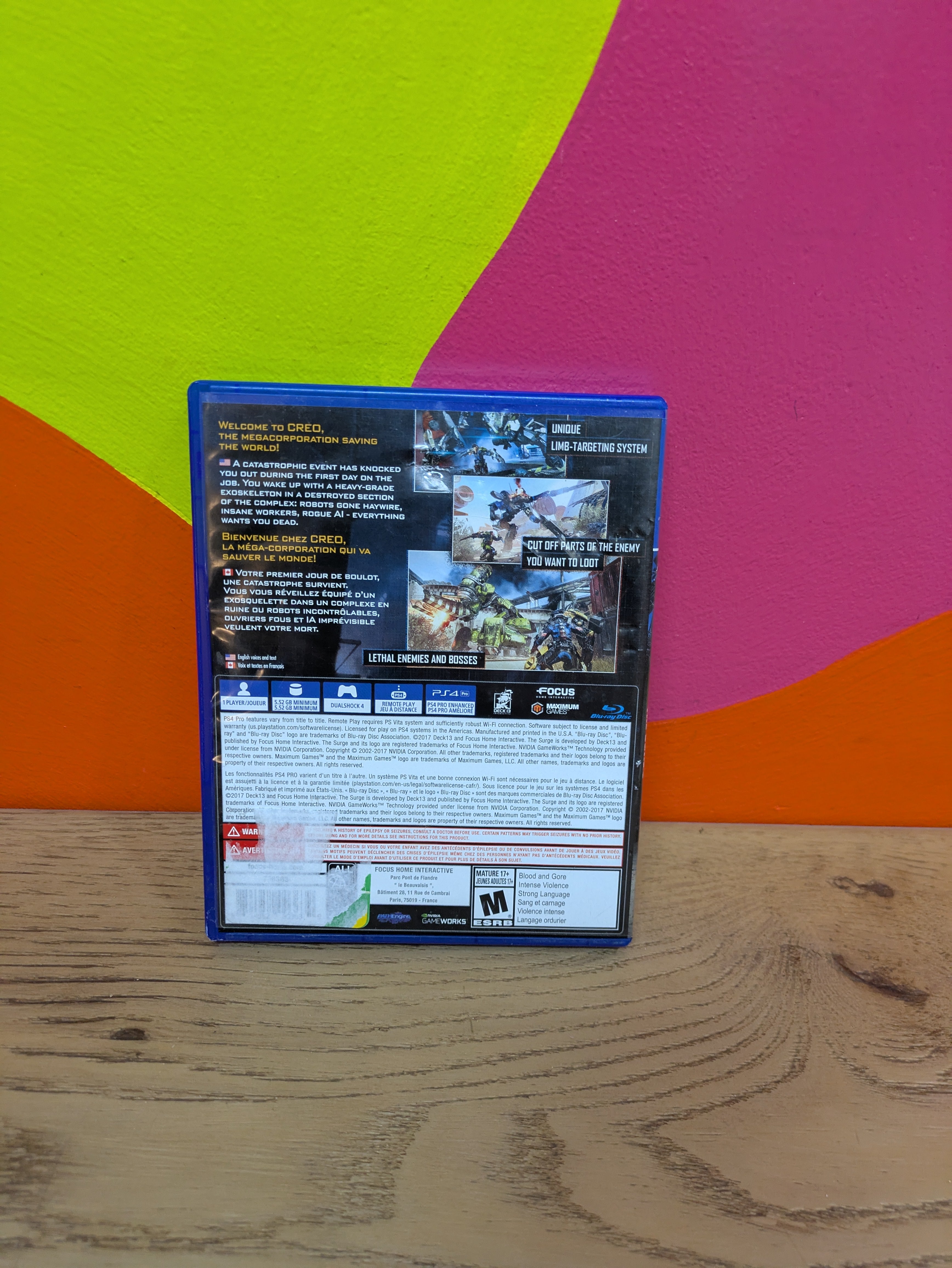 The Surge Playstation 4