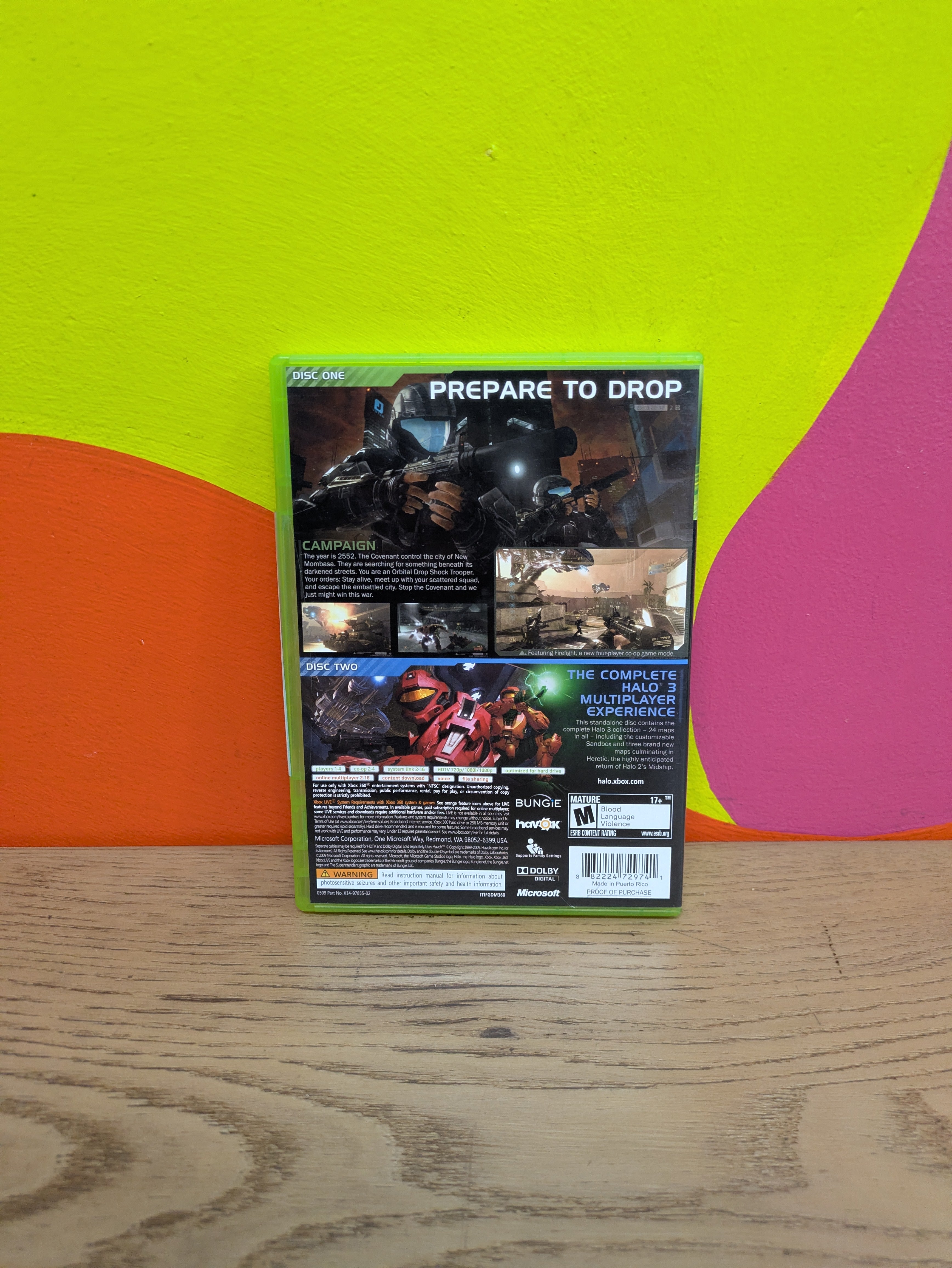 Halo 3: ODST Xbox 360